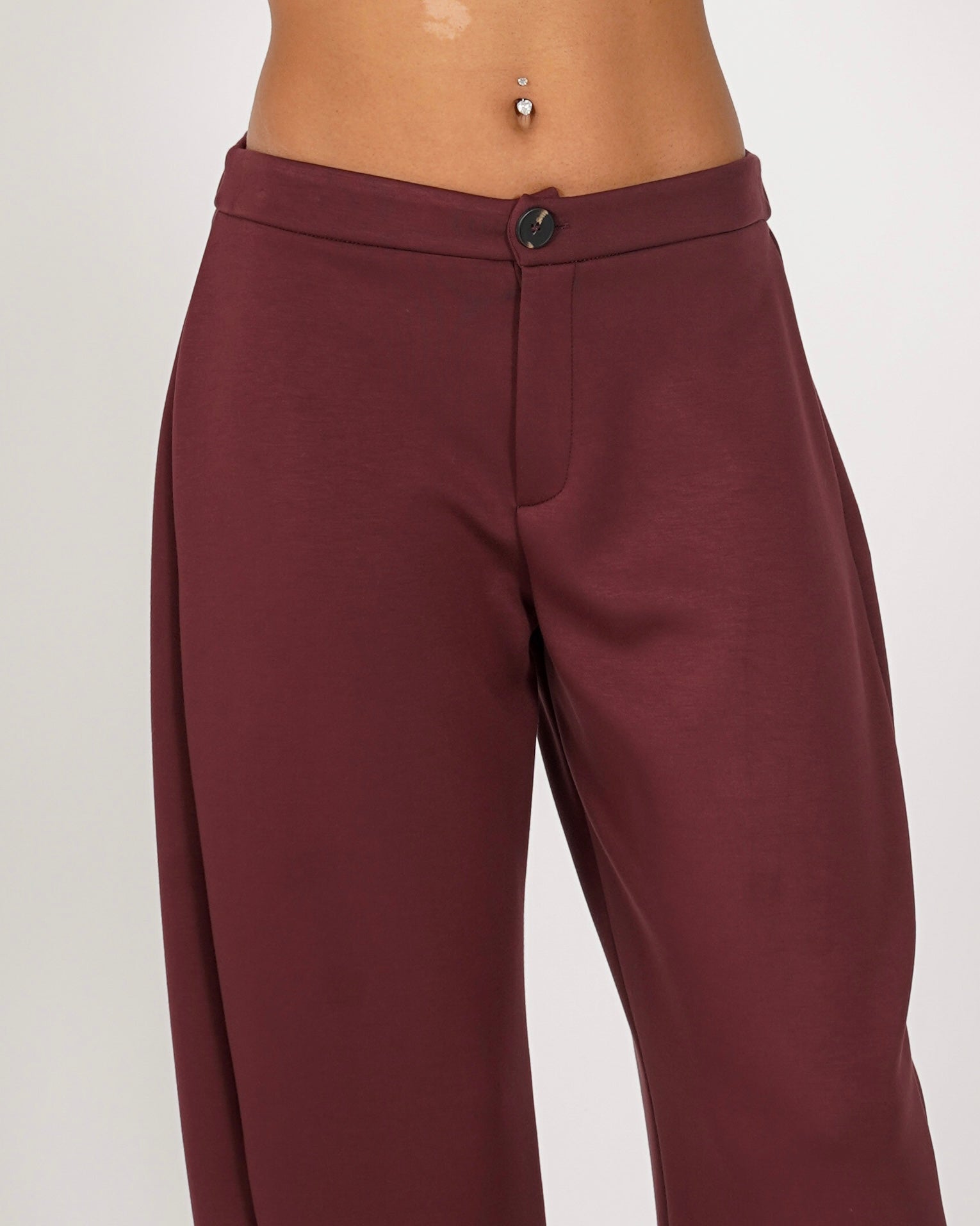 Pantaloni regular fit in felpa - Amorosa