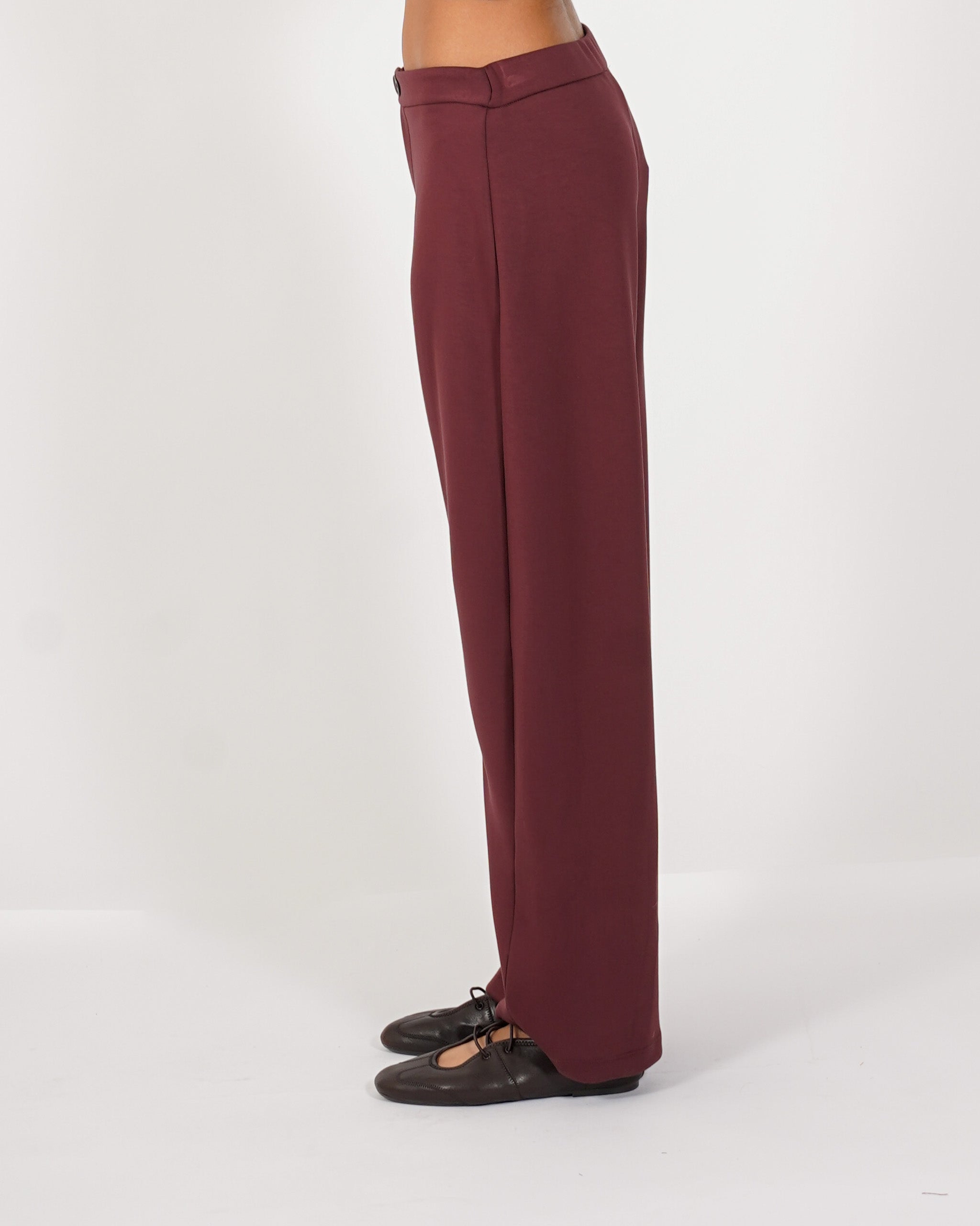 Pantaloni regular fit in felpa - Amorosa