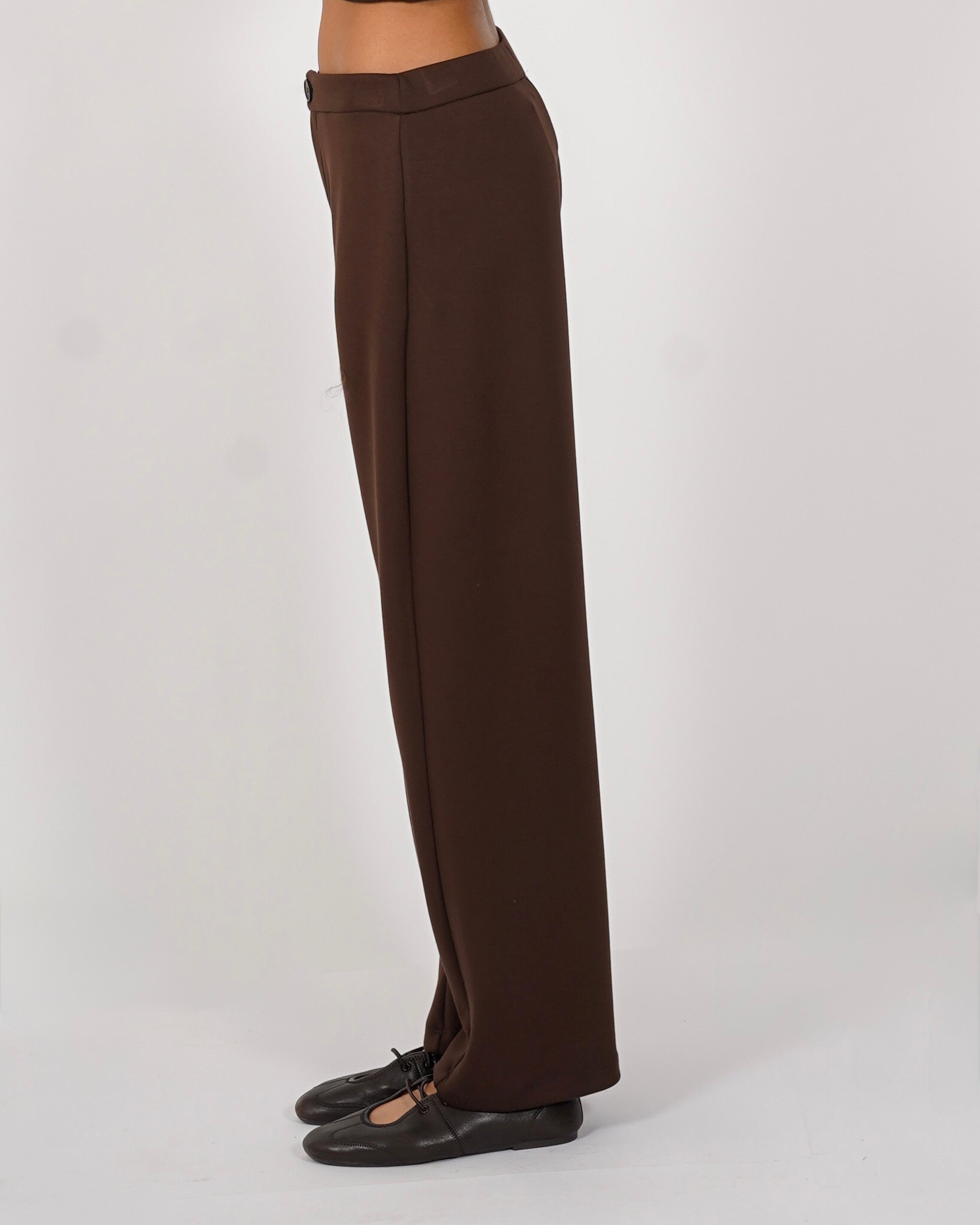 Pantaloni regular fit in felpa - Amorosa