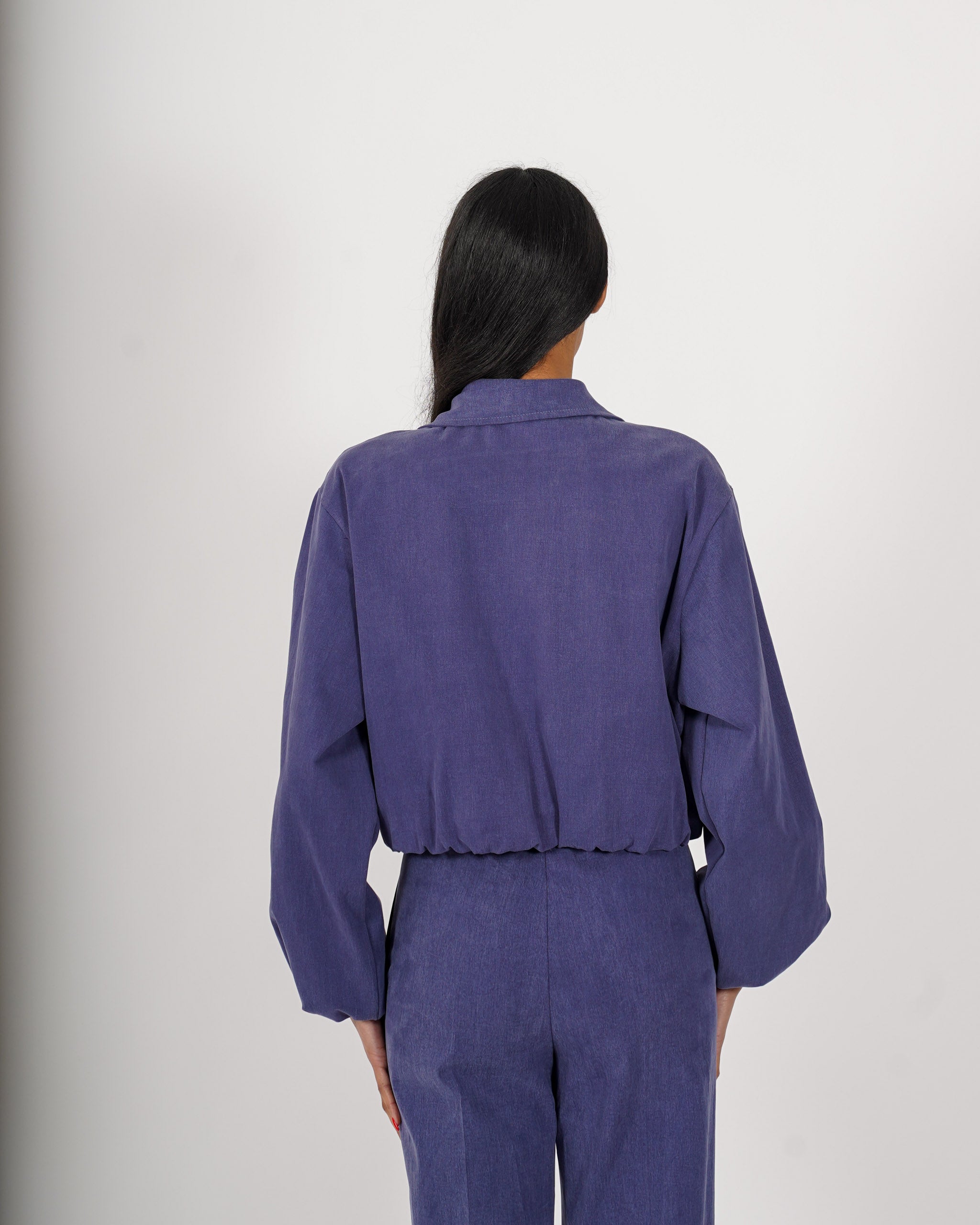 Bomber con zip e tasche - Pastinaca
