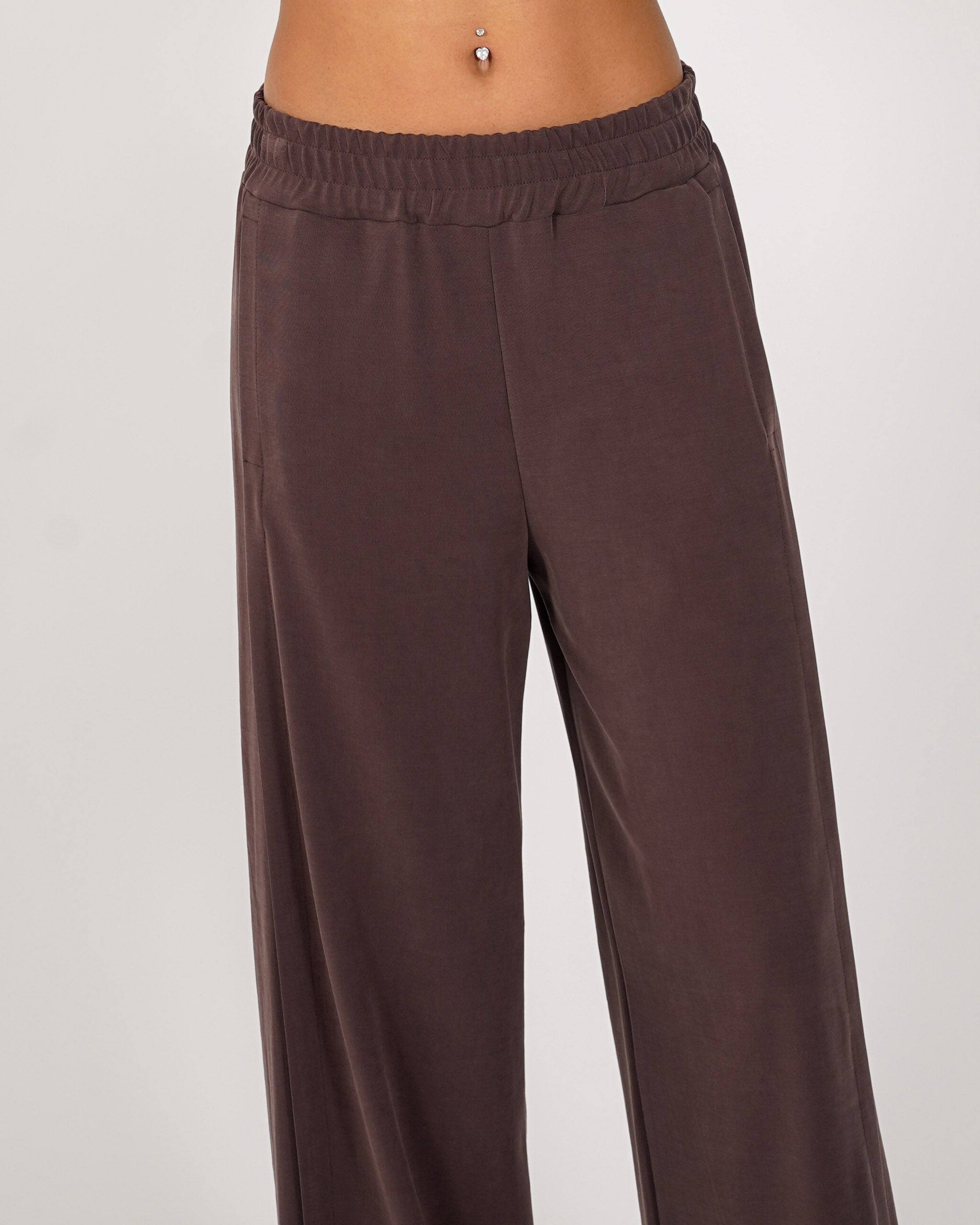 Pantaloni felpa con elastico - Panacea