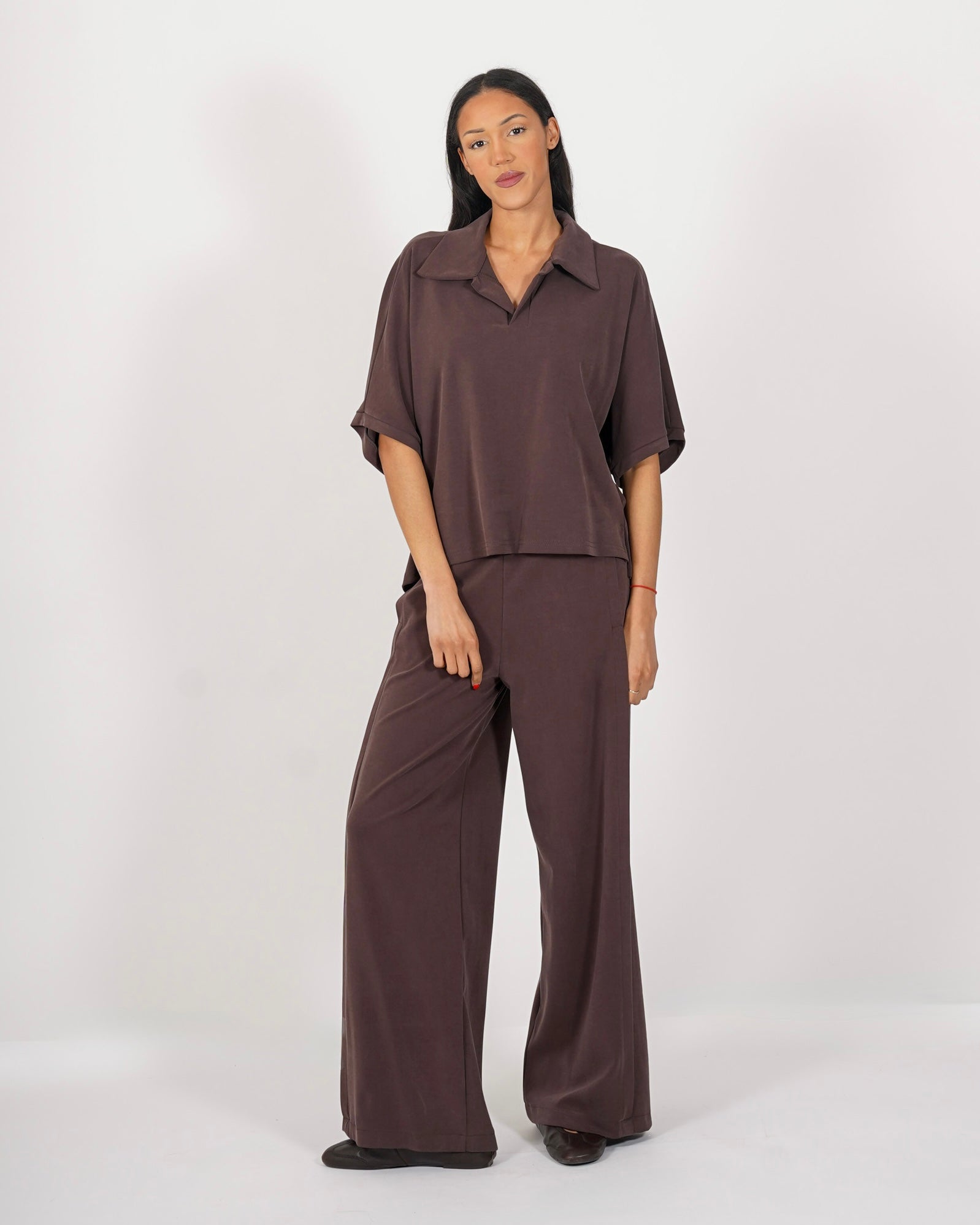 Pantaloni felpa con elastico - Panacea