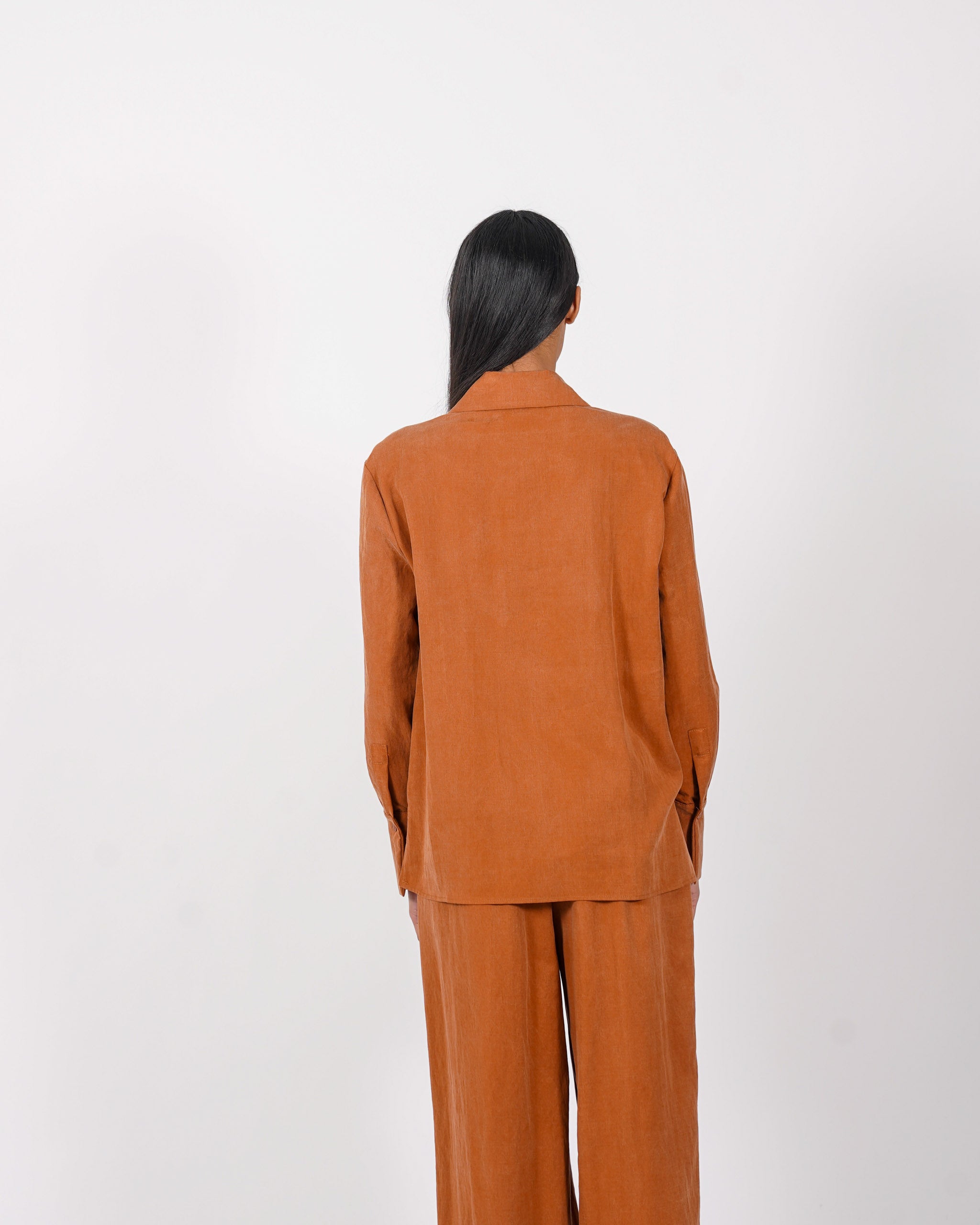 Camicia over con dettaglio sul lato - Desideria