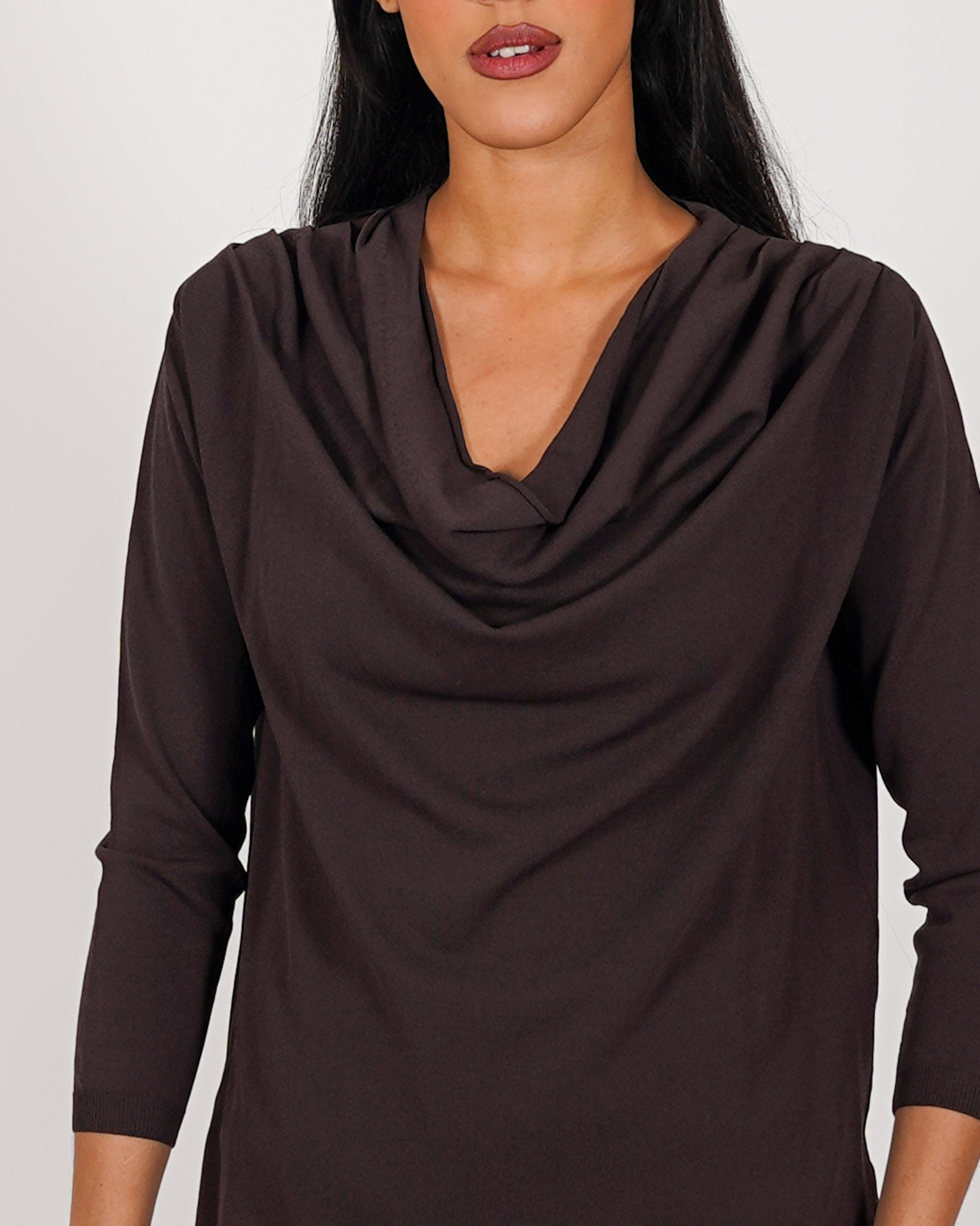 Maglia scollo gronda in mano viscosa - Ferula