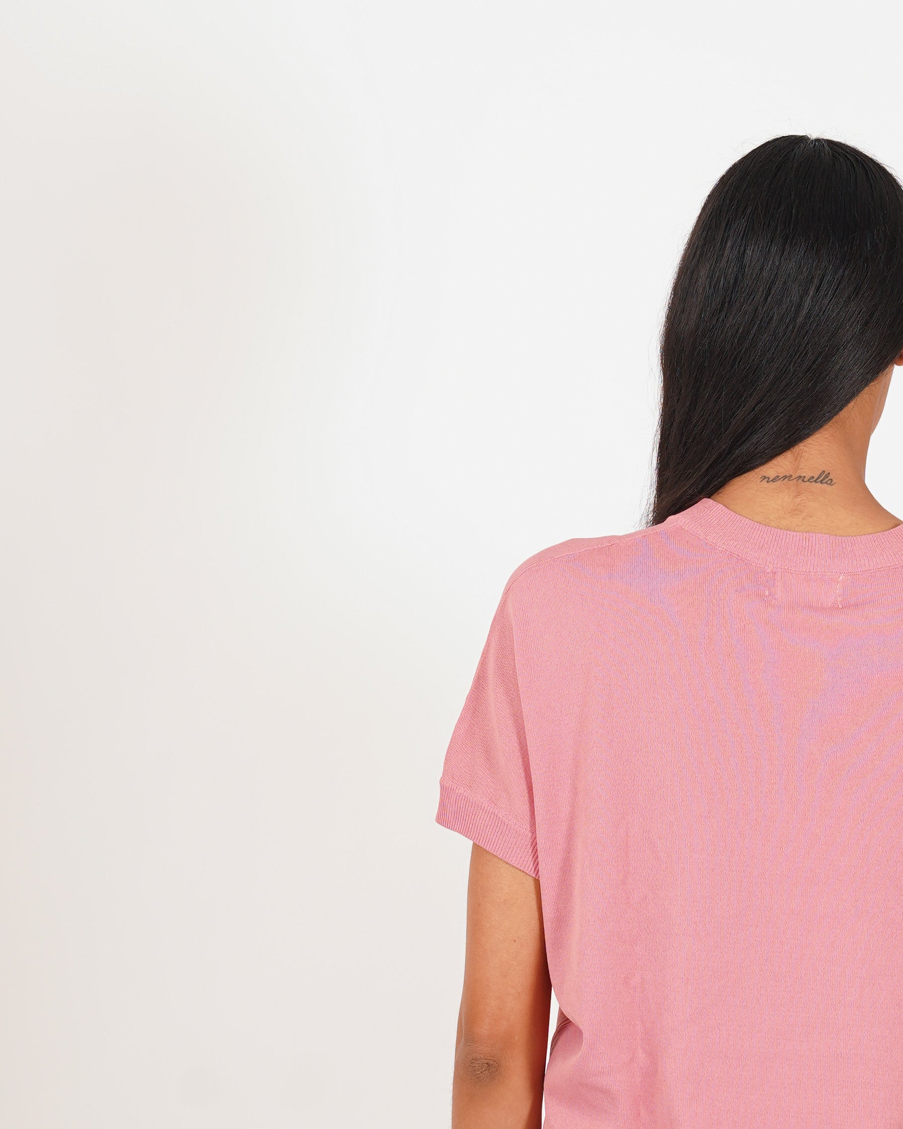 Maglia scollo a v in filo di viscosa- Fervida