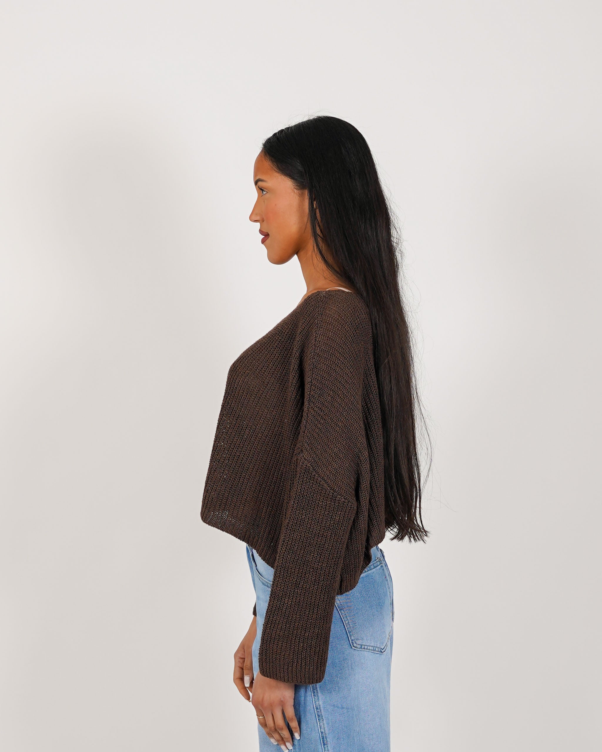 Maglia girocollo in cotone - Zenobia