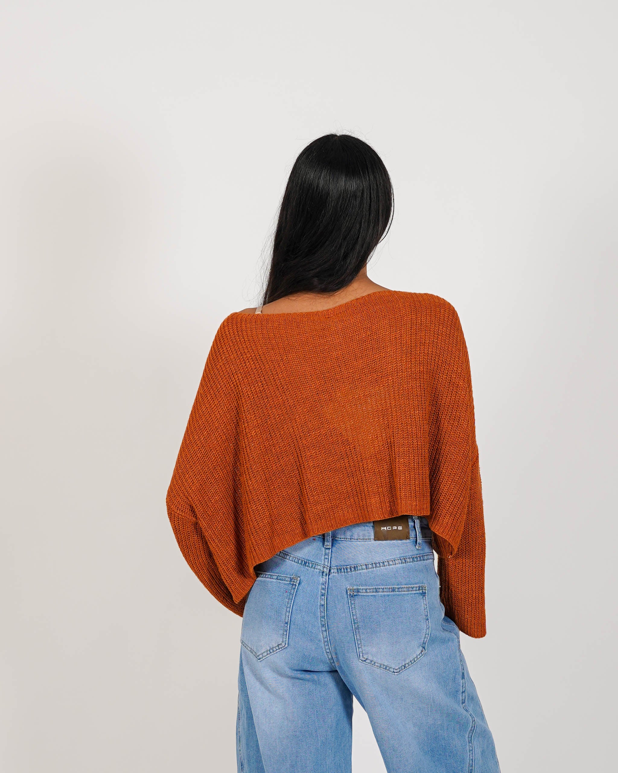 Maglia girocollo in cotone - Zenobia