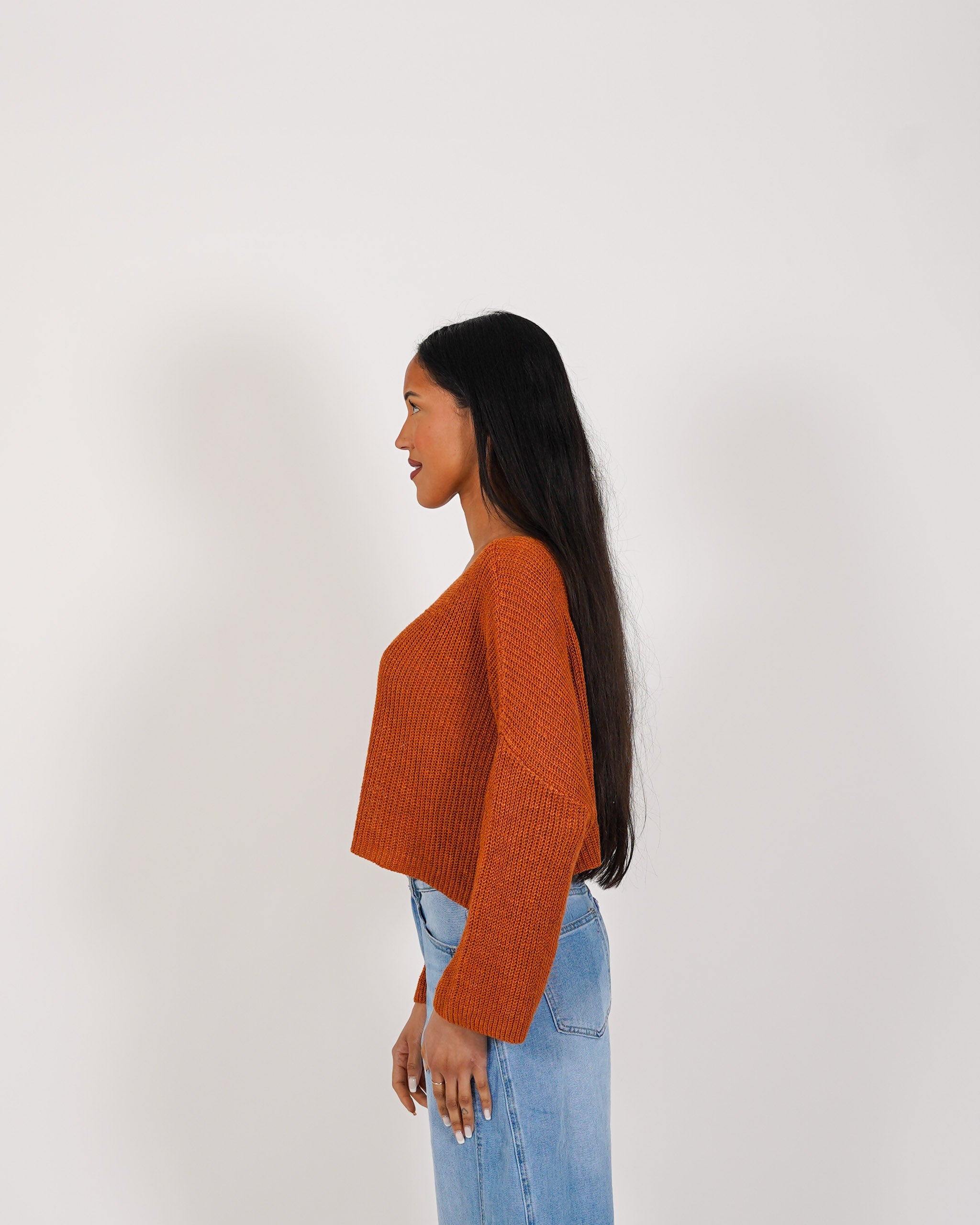 Maglia girocollo in cotone - Zenobia