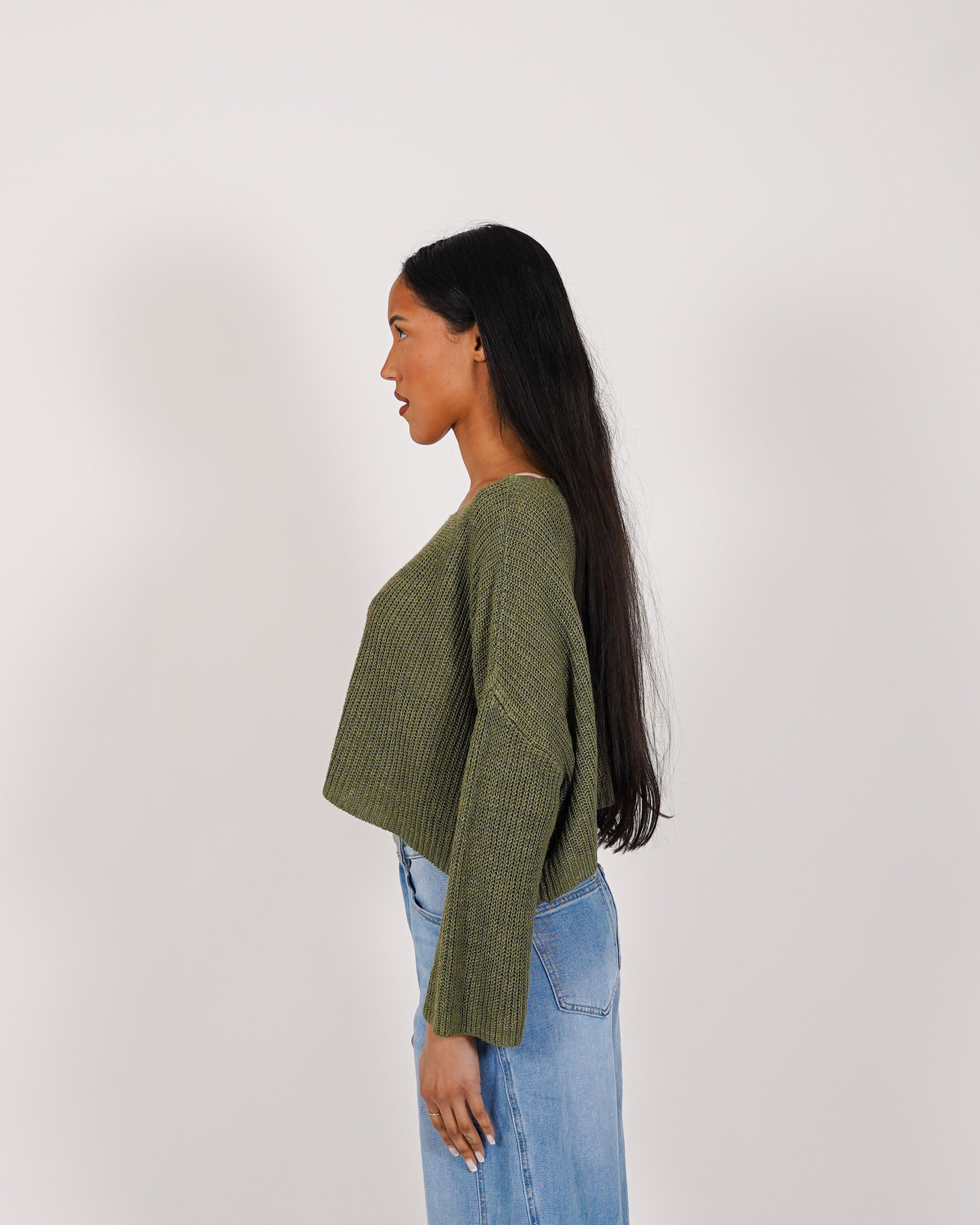 Maglia girocollo in cotone - Zenobia