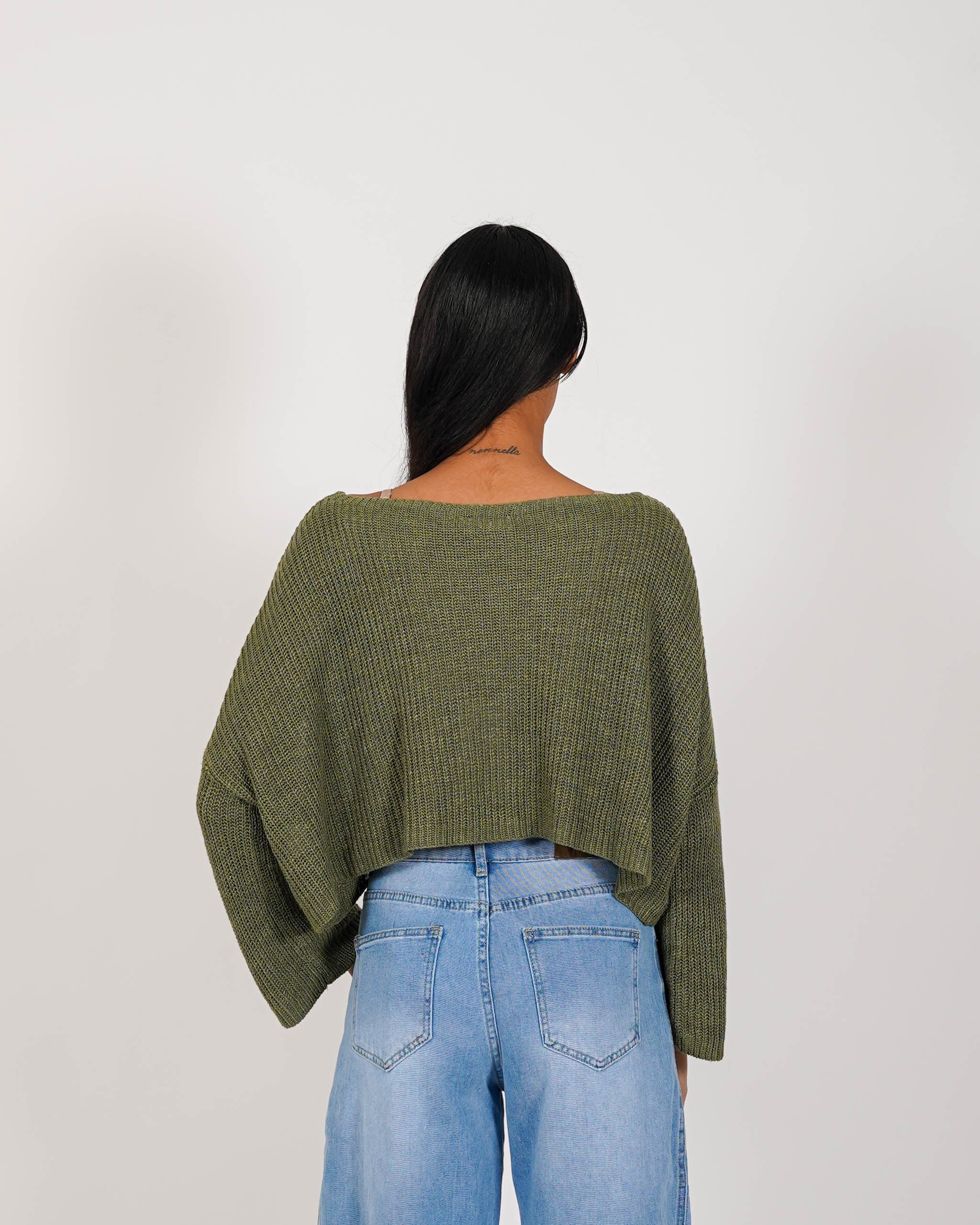 Maglia girocollo in cotone - Zenobia