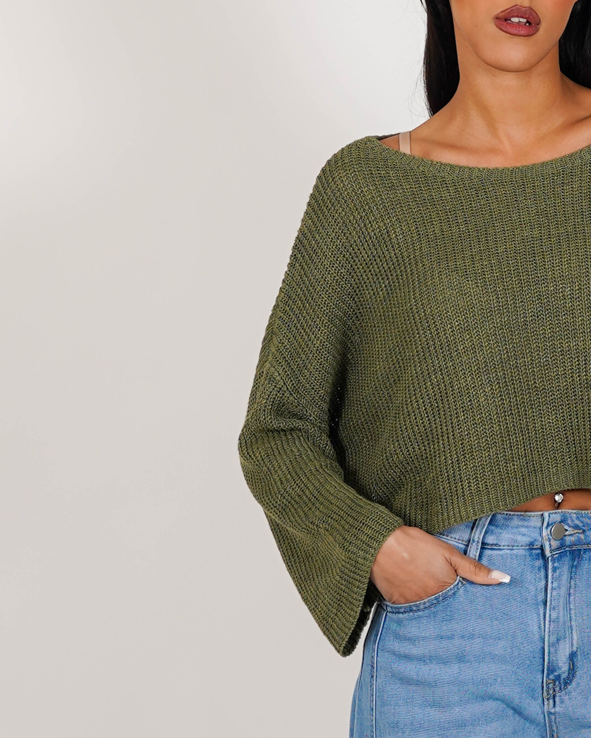 Maglia girocollo in cotone - Zenobia