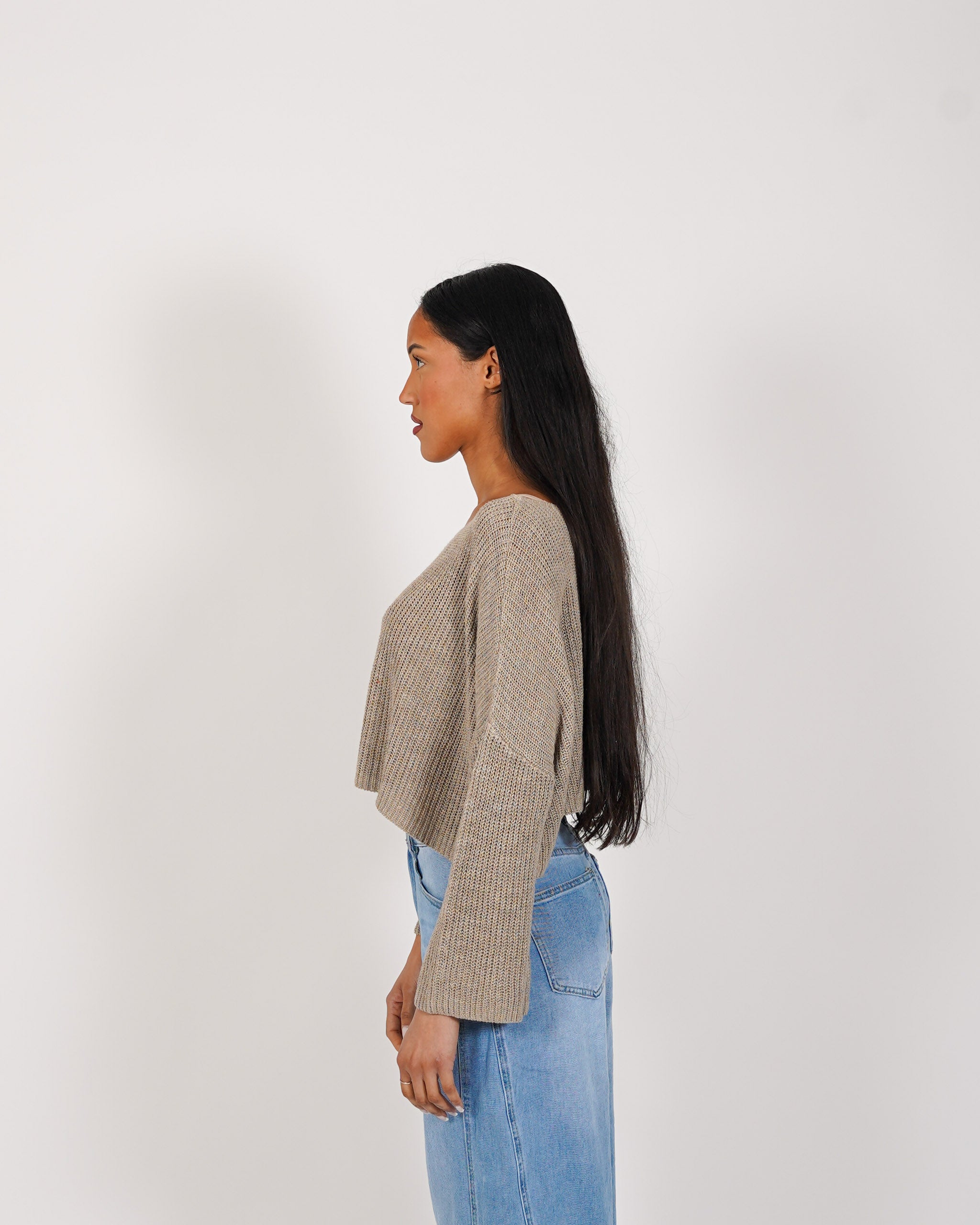 Maglia girocollo in cotone - Zenobia