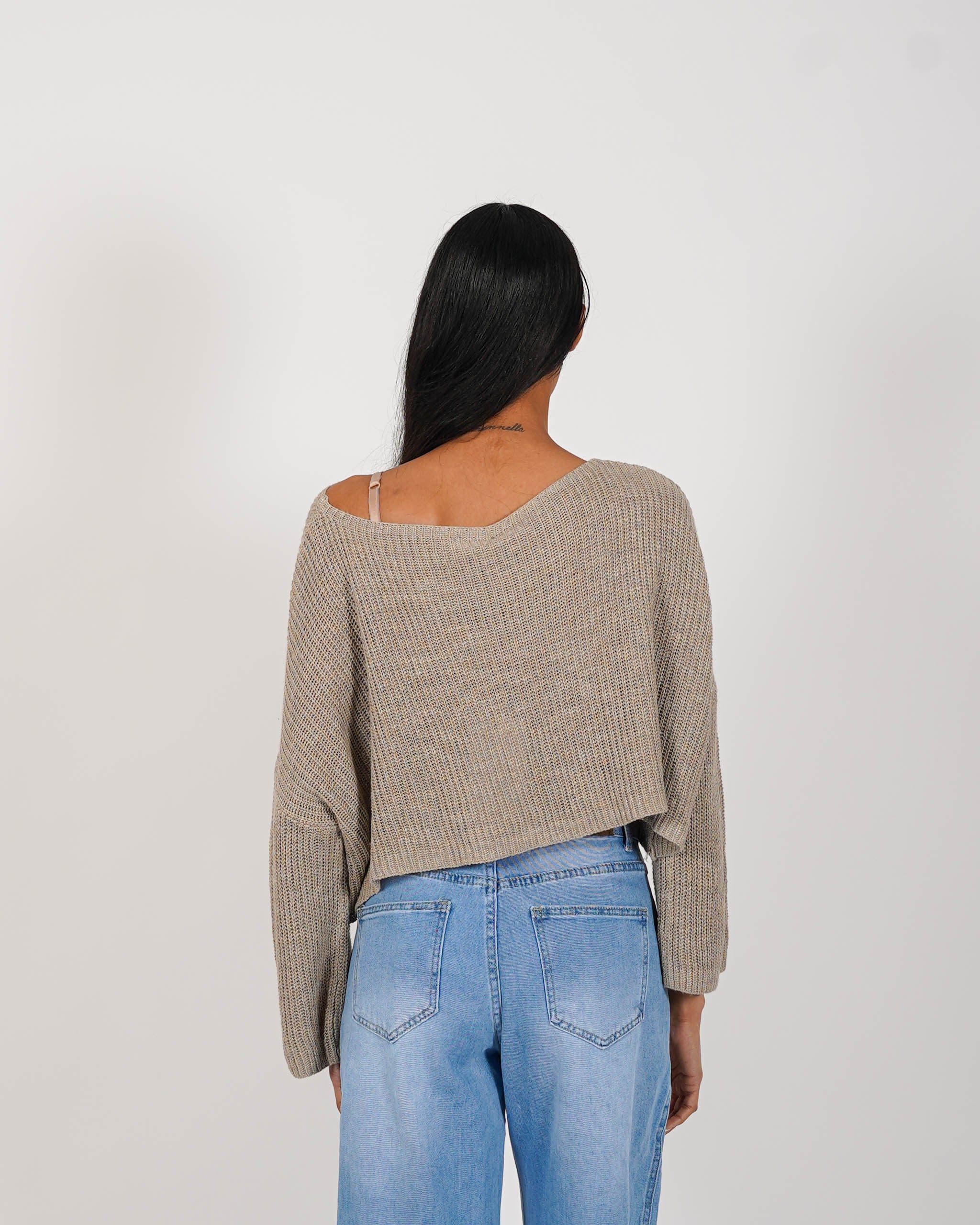 Maglia girocollo in cotone - Zenobia