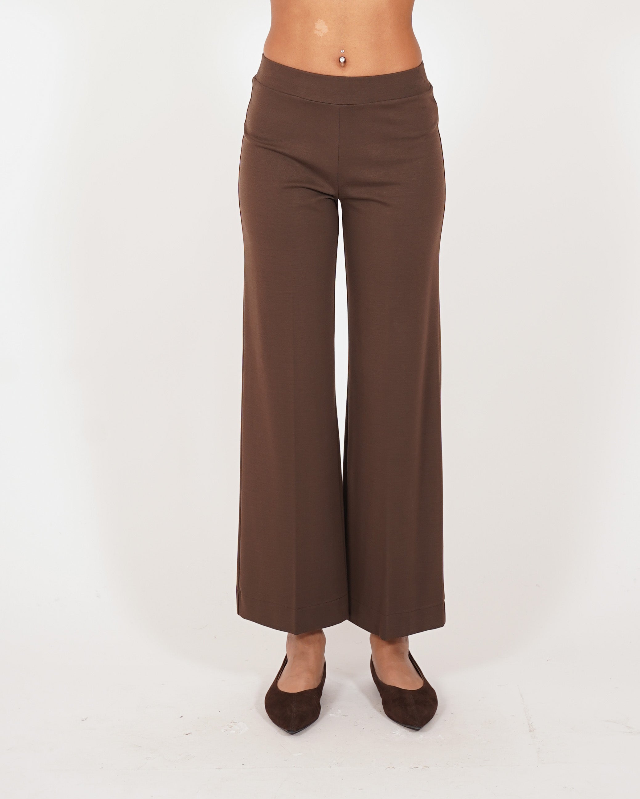 Pantaloni cropped in cotone regular fit - Durango
