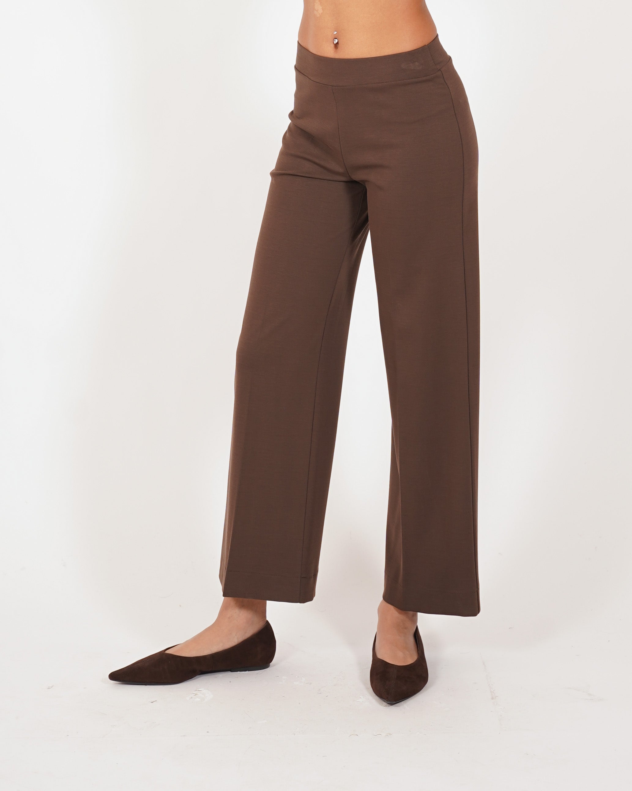Pantaloni cropped in cotone regular fit - Durango