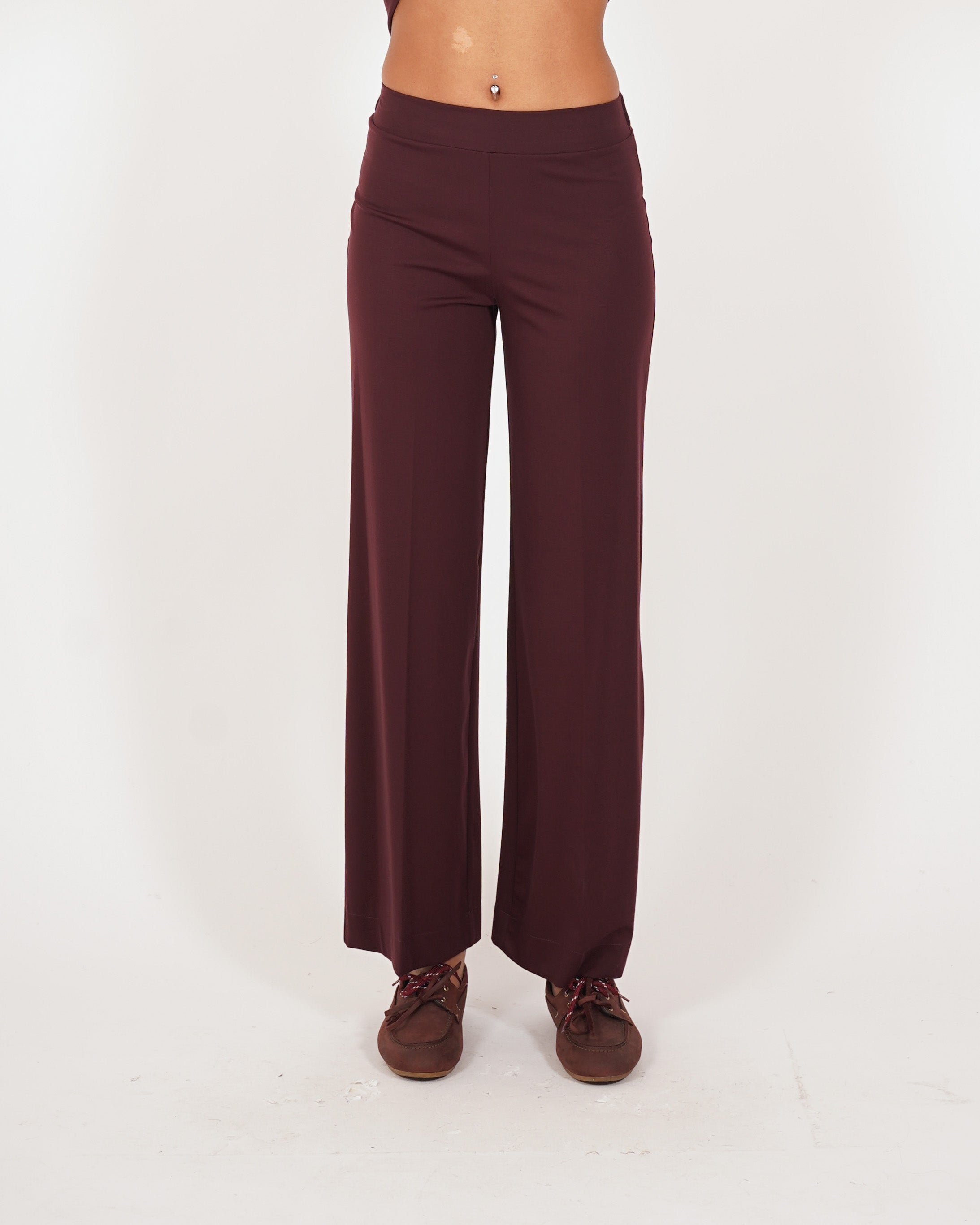 Pantaloni cropped in cotone regular fit - Durango