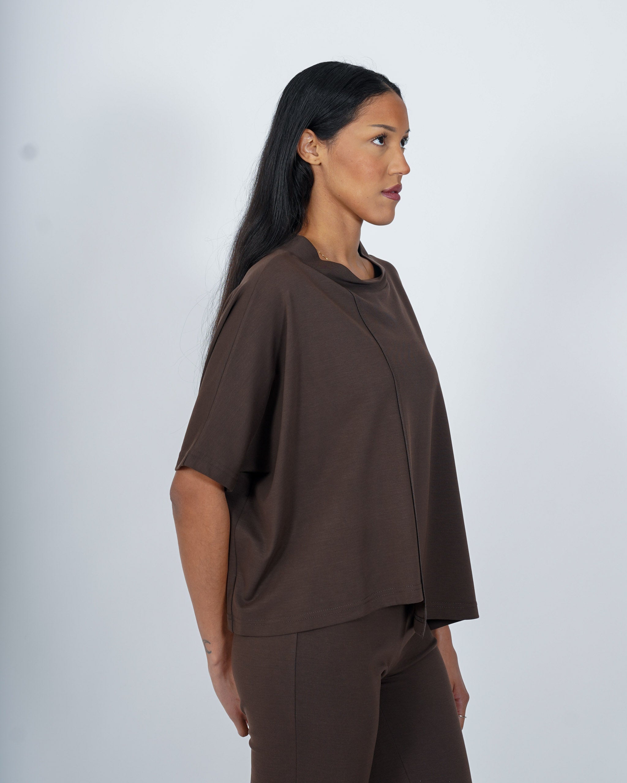 Blusa over asimmetrica - Santina