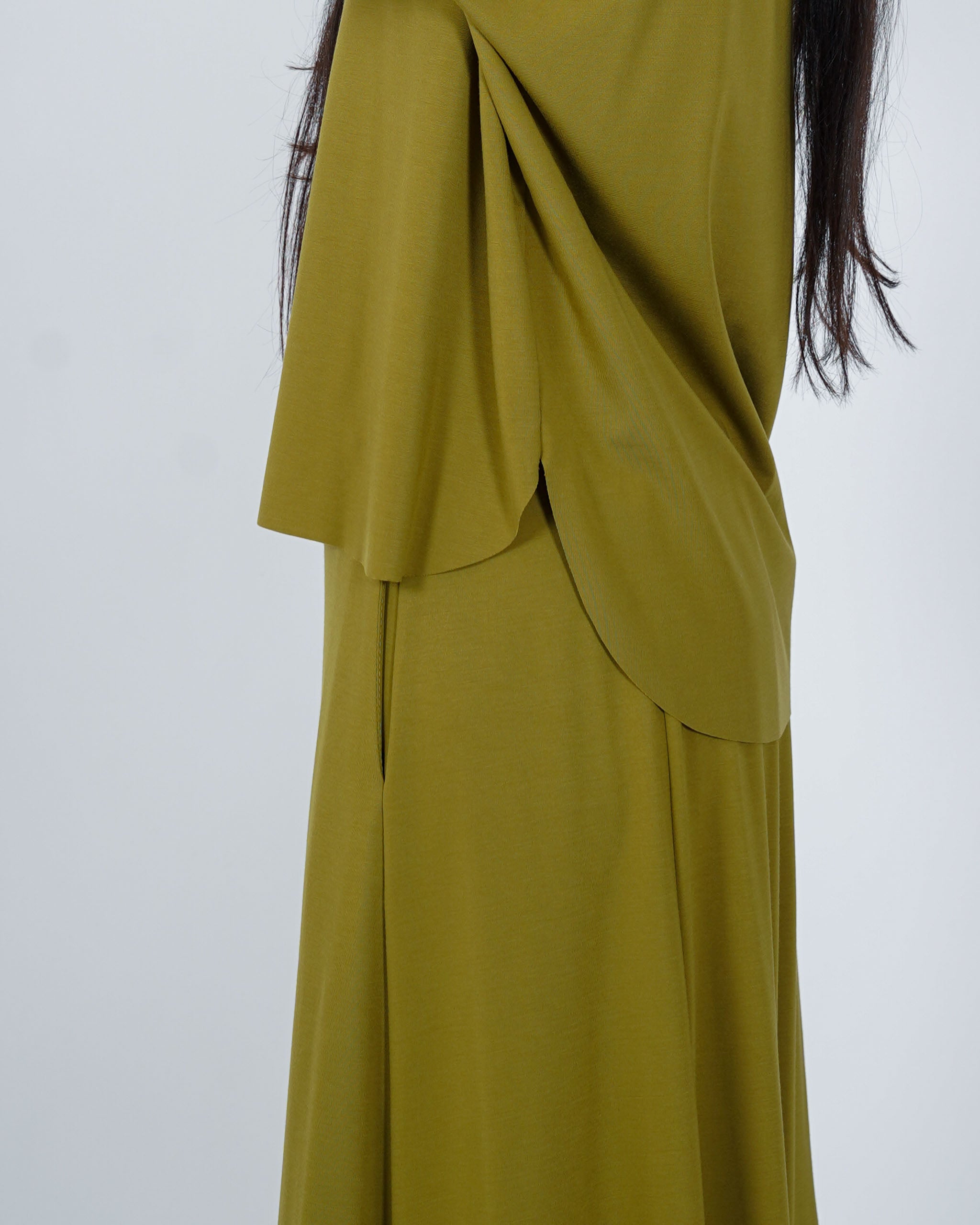 Maglia over girocollo in cotone - Odiosa