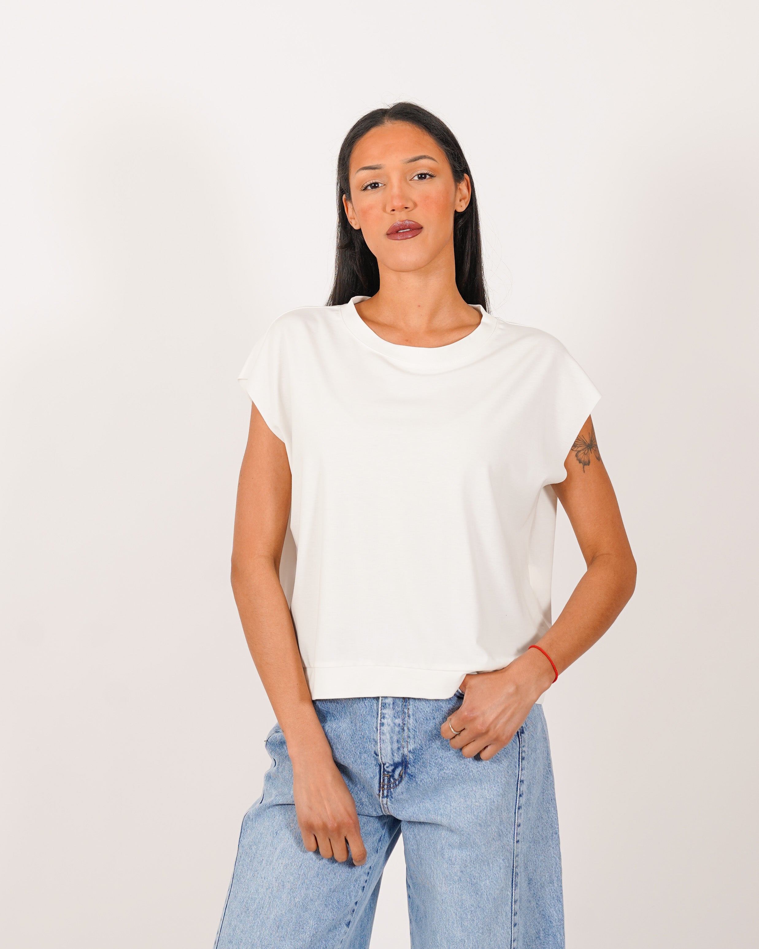 Shirt girocollo regular fit - Sestilia