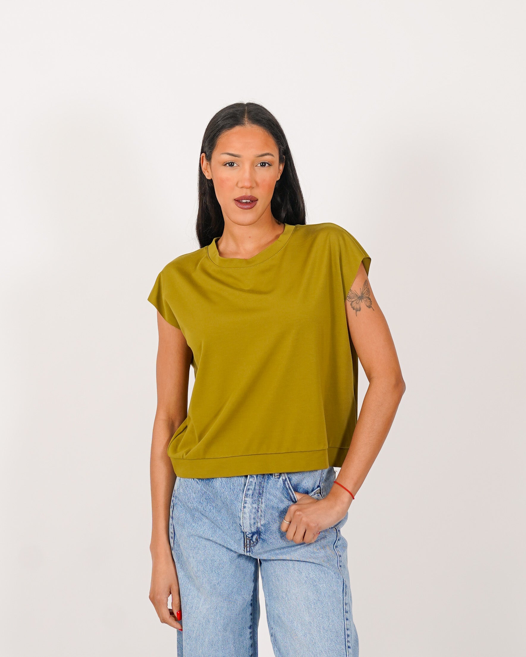 Shirt girocollo regular fit - Sestilia