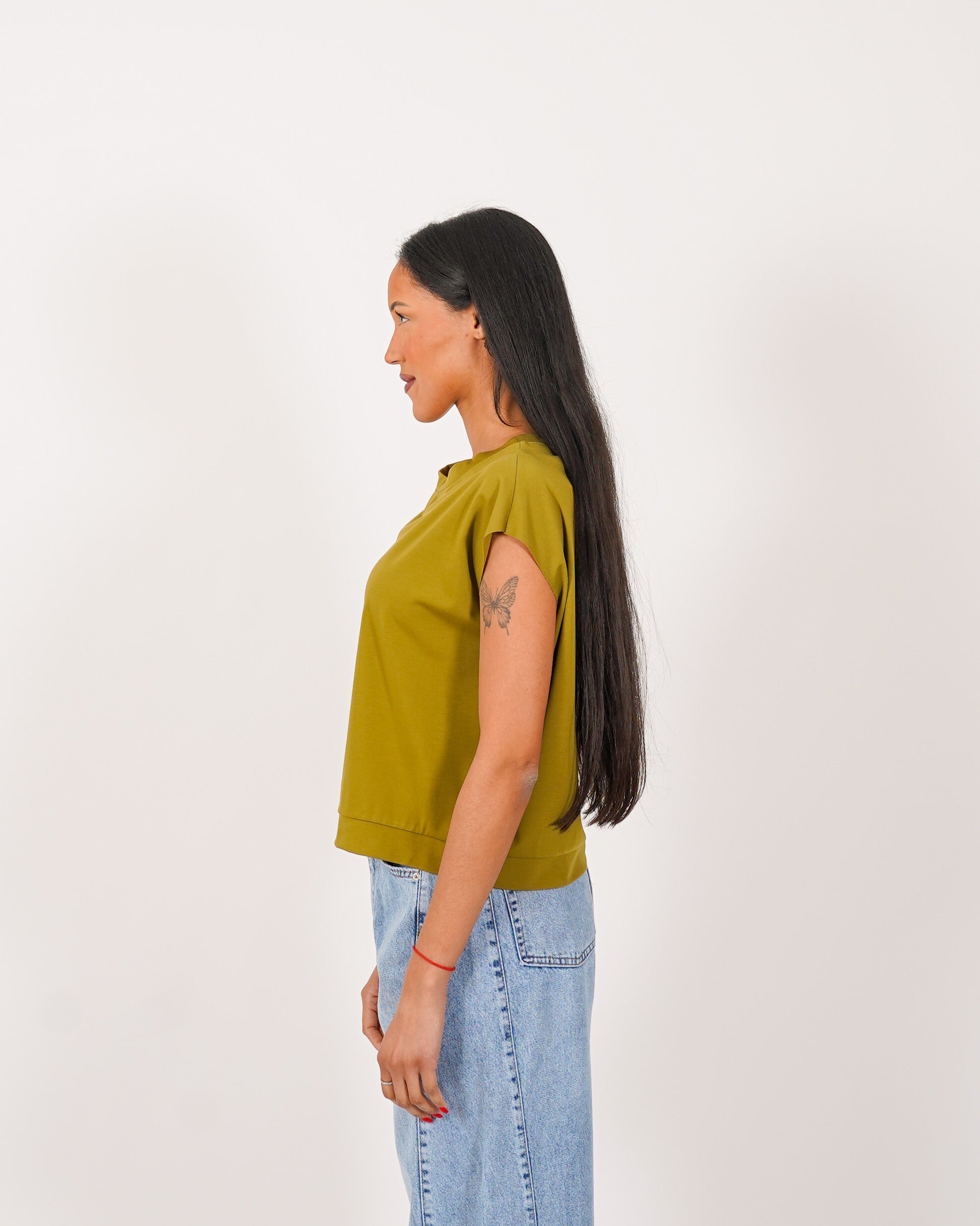 Shirt girocollo regular fit - Sestilia