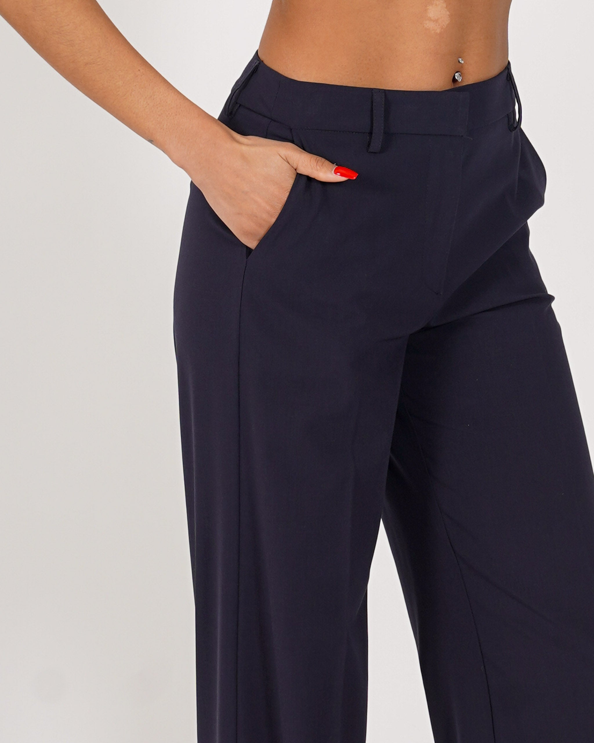 Pantaloni regular fit gamba larga - Sulmona