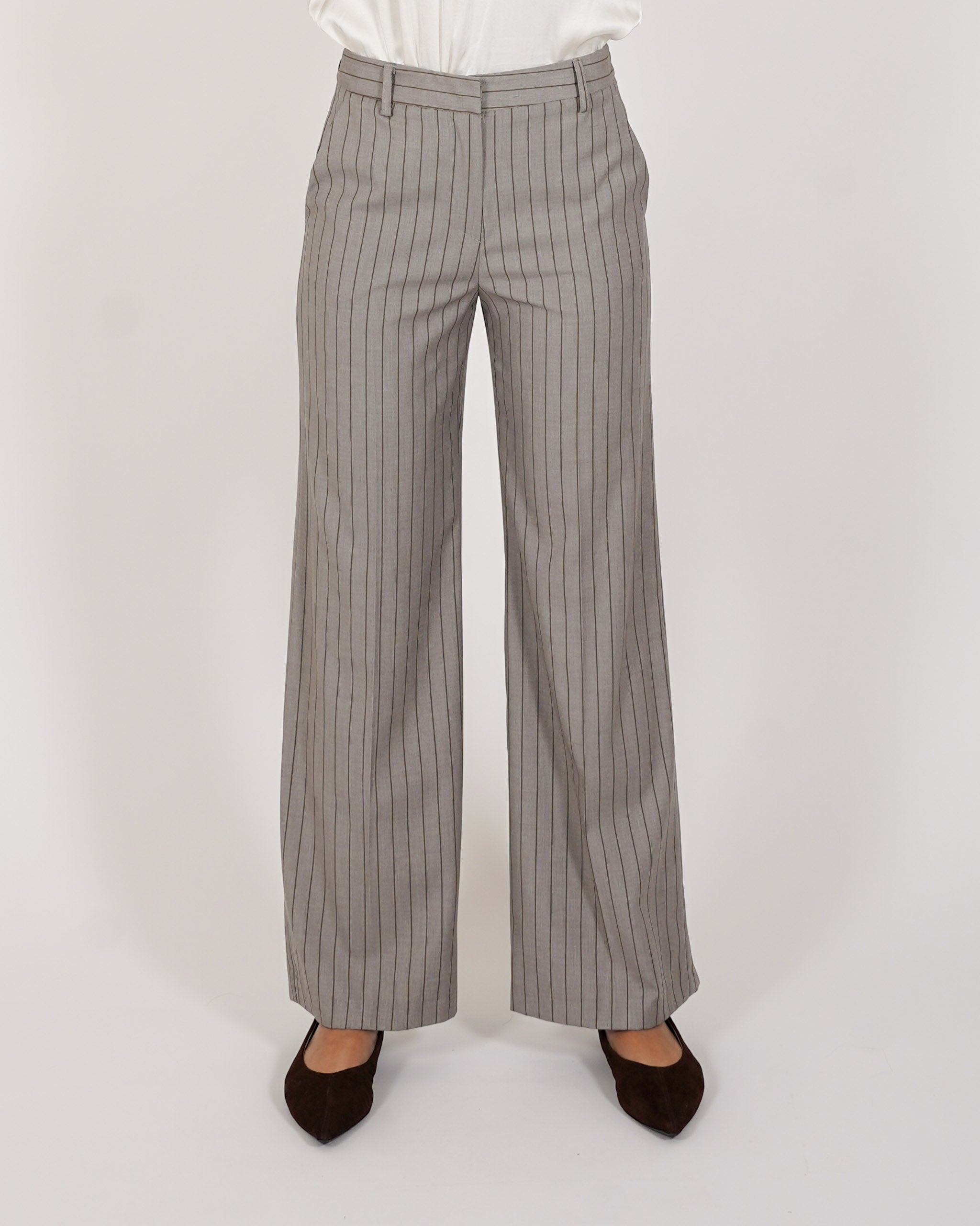 Pantaloni gamba larga in ecofibra - Sulmona