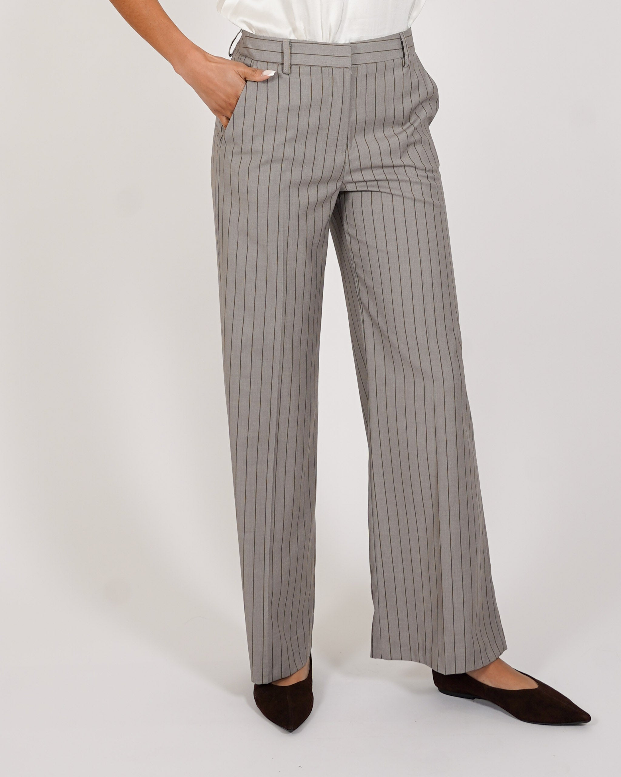 Pantaloni gamba larga in ecofibra - Sulmona