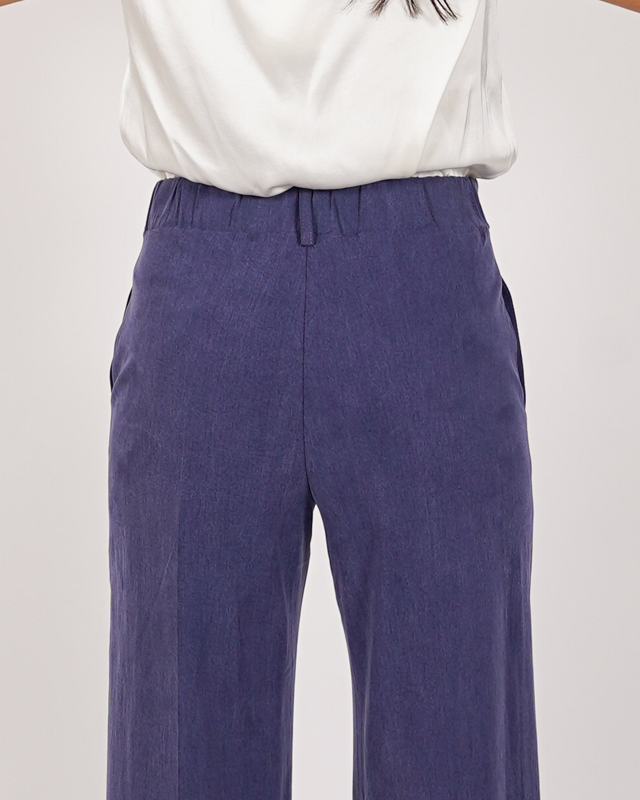 Pantaloni gamba larga in denim - Talanga