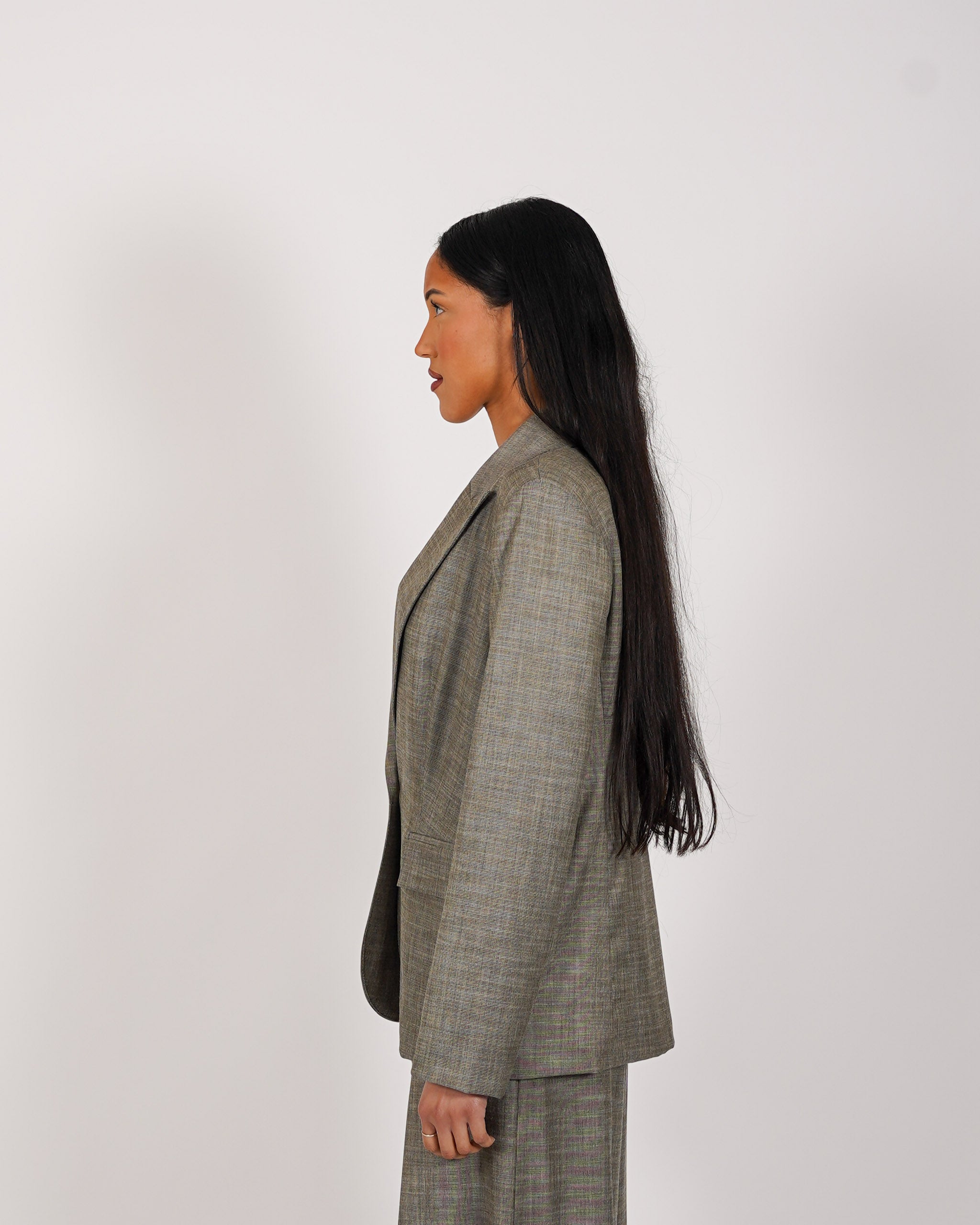 Giacca monopetto in ecofibra - Restia