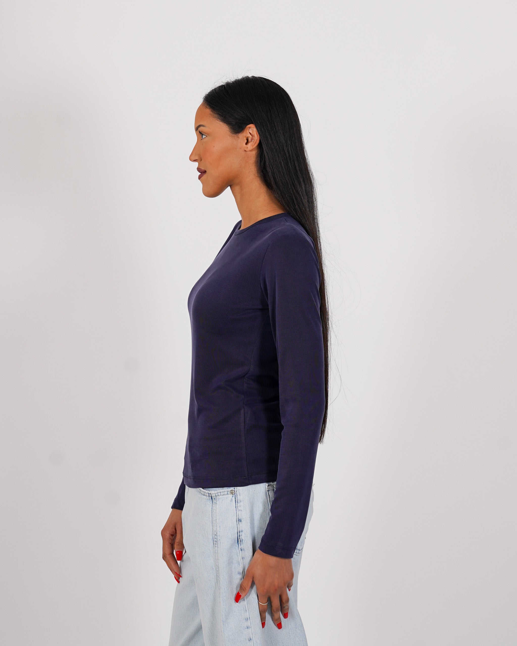 Shirt girocollo regular fit - Rebecca