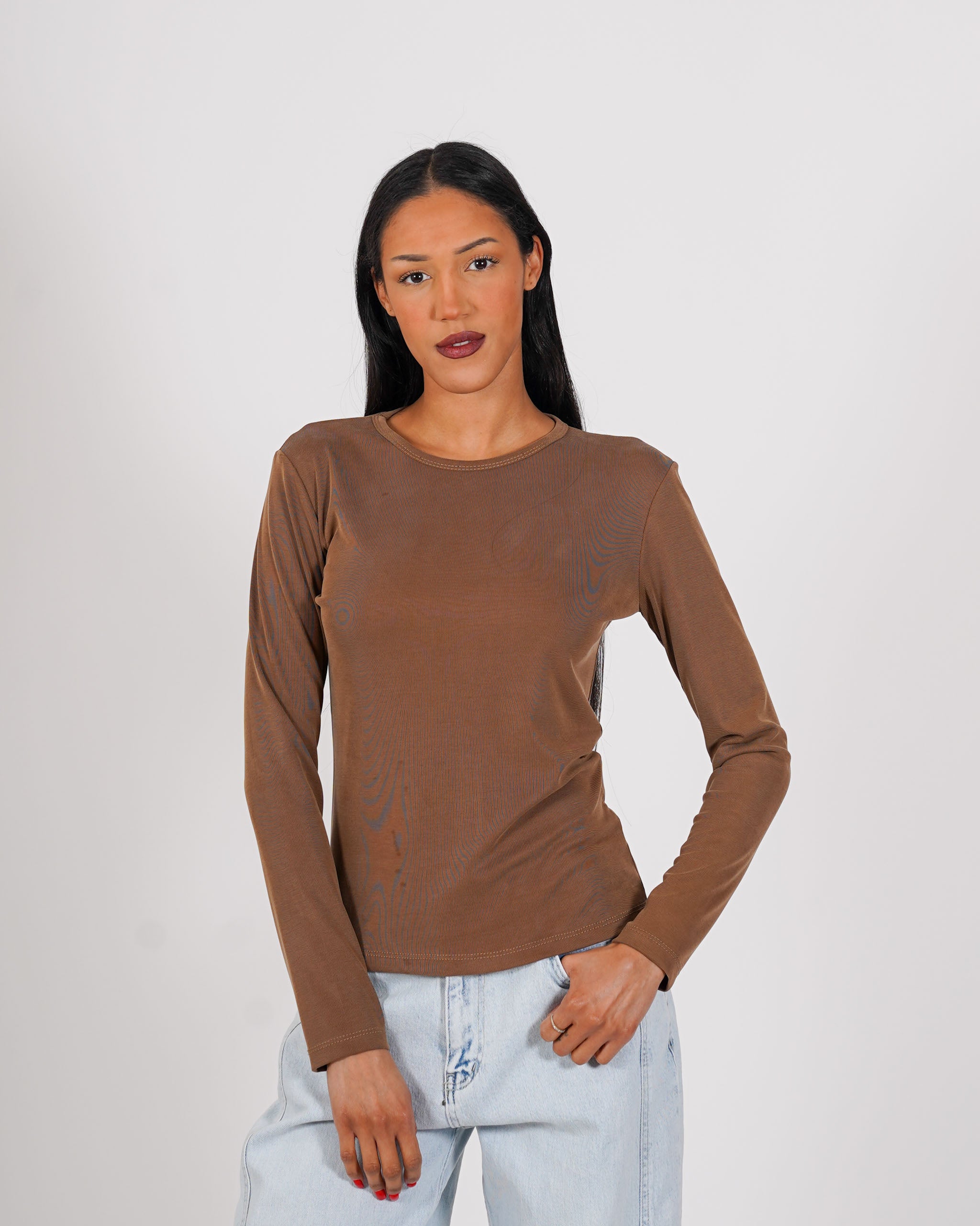 Shirt girocollo regular fit - Rebecca