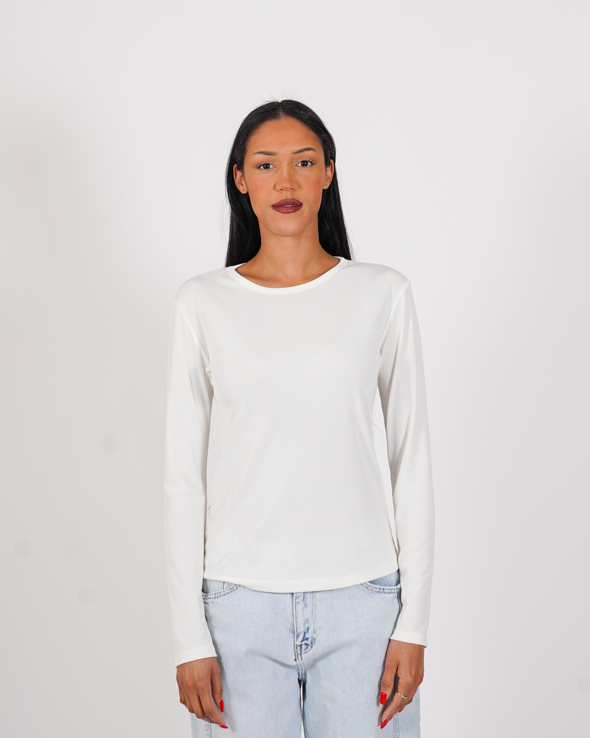 Shirt girocollo regular fit - Rebecca