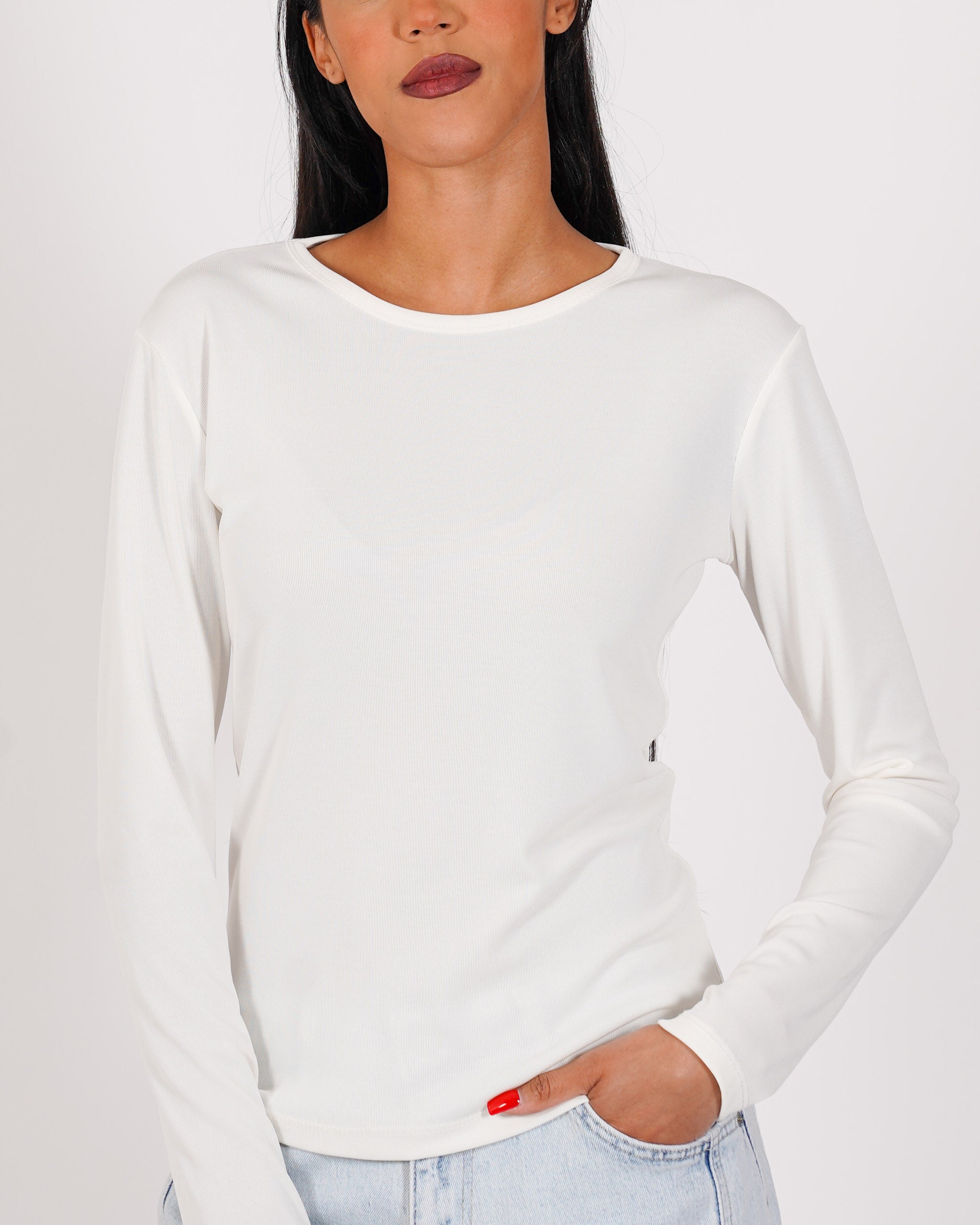 Shirt girocollo regular fit - Rebecca