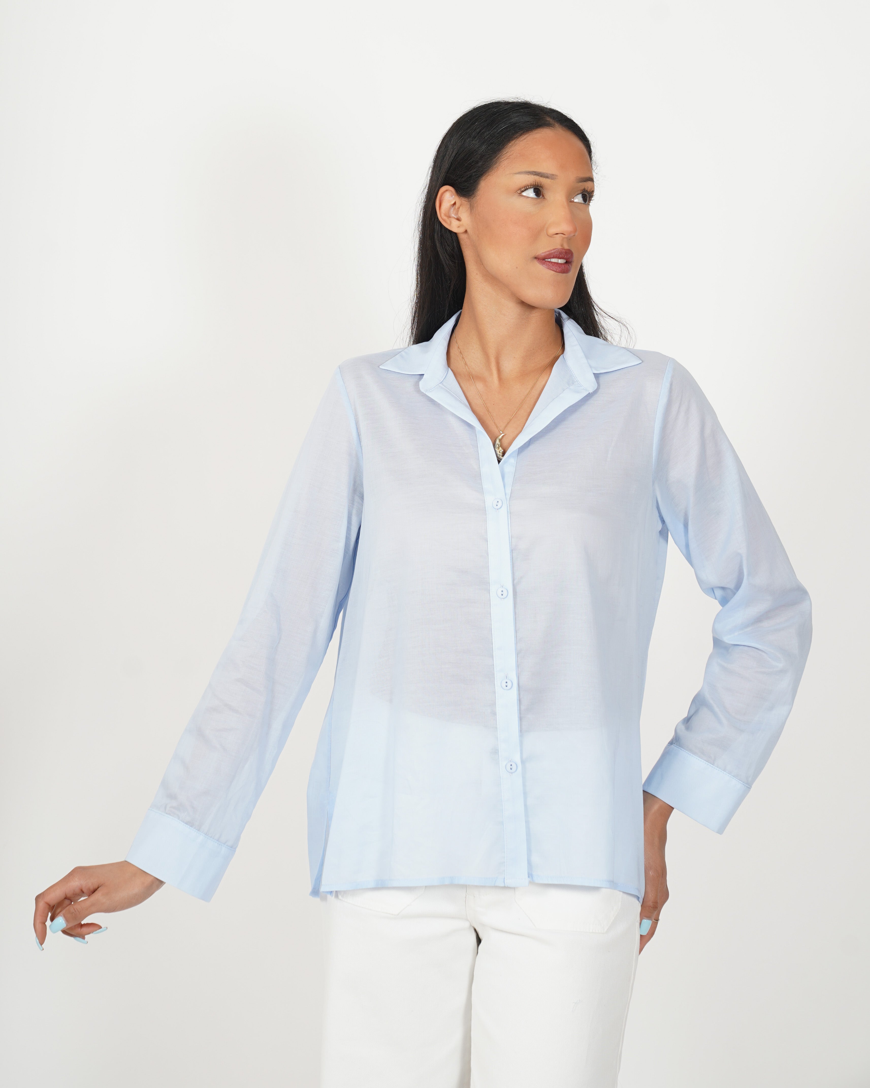 Camicia manica lunga regular fit - Selenia