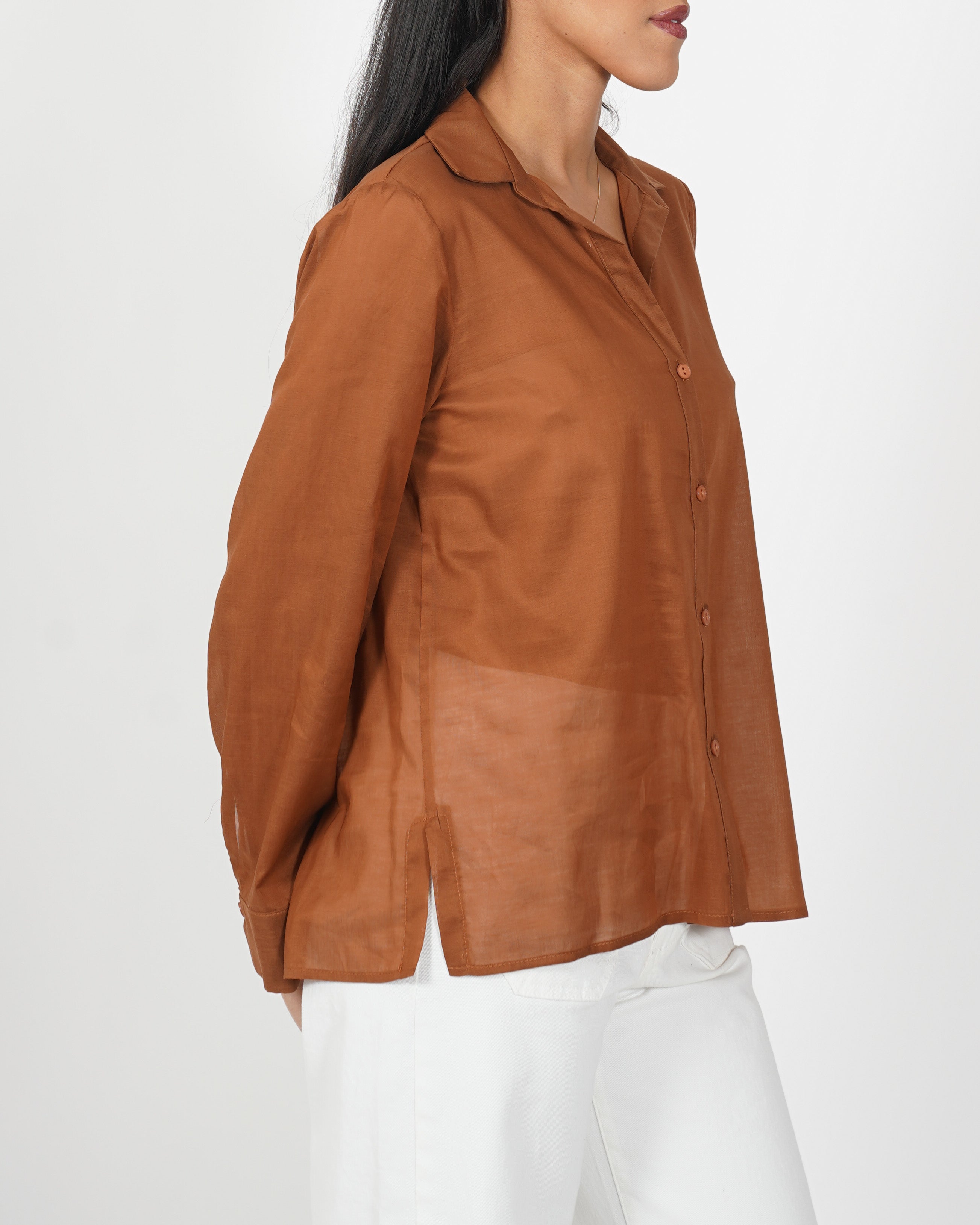 Camicia manica lunga regular fit - Selenia