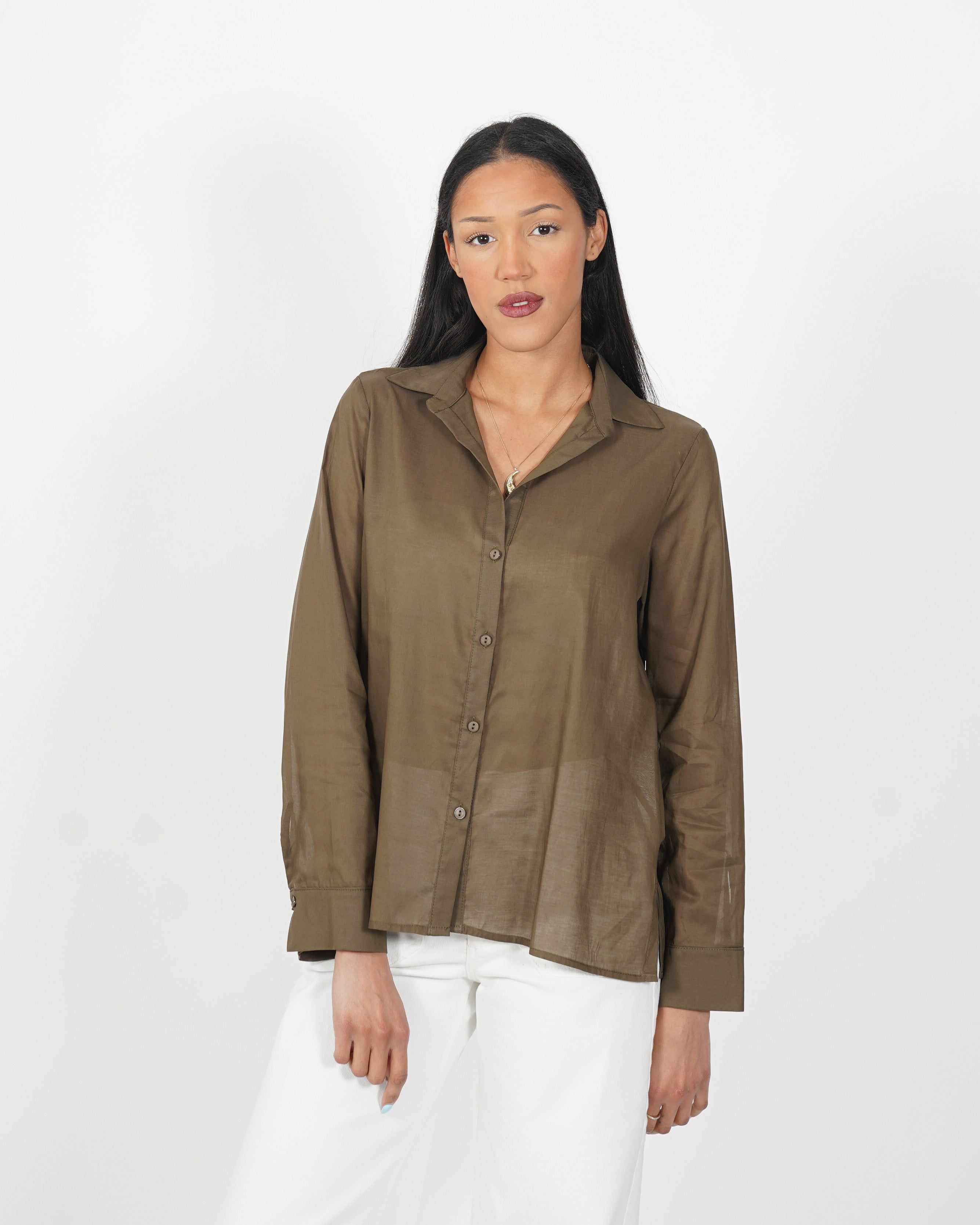 Camicia manica lunga regular fit - Selenia