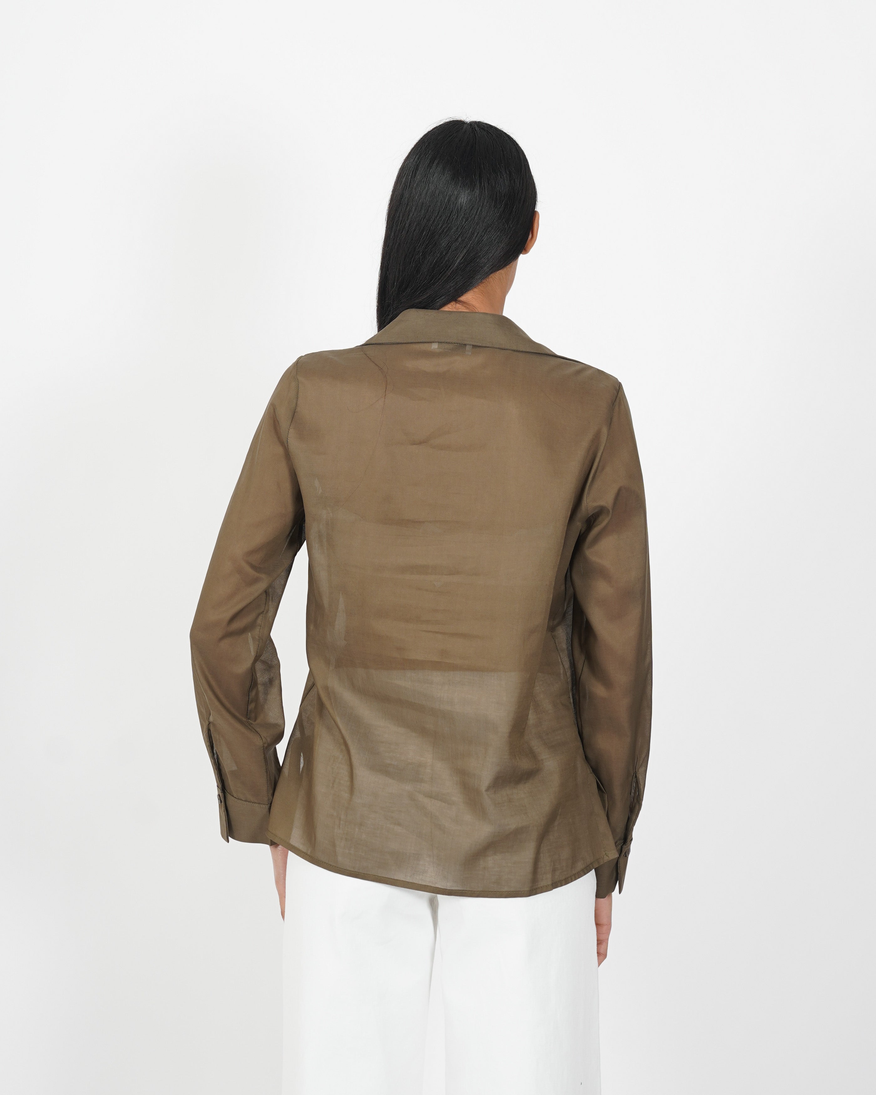 Camicia manica lunga regular fit - Selenia