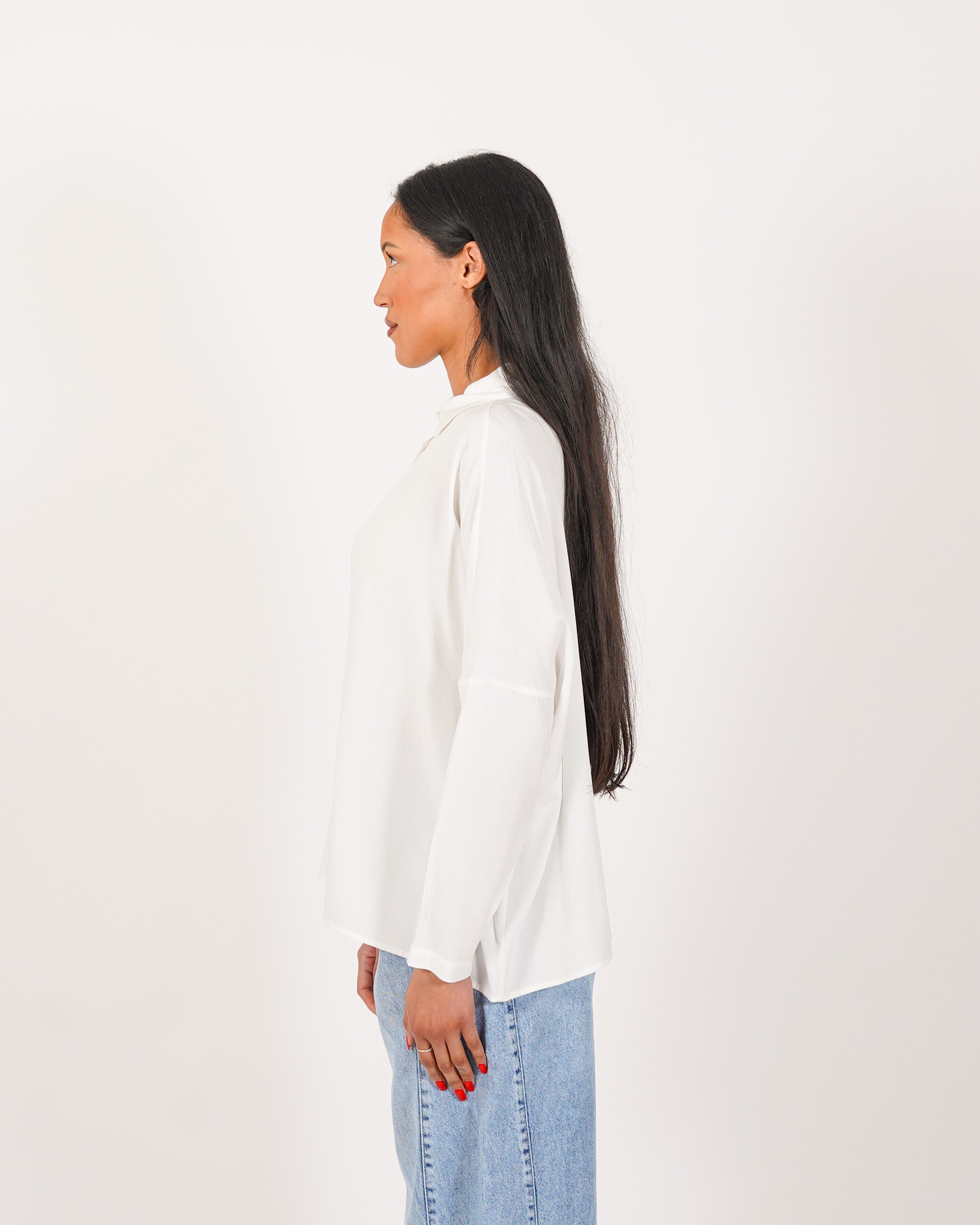 Camicia over in viscosa - Basilea