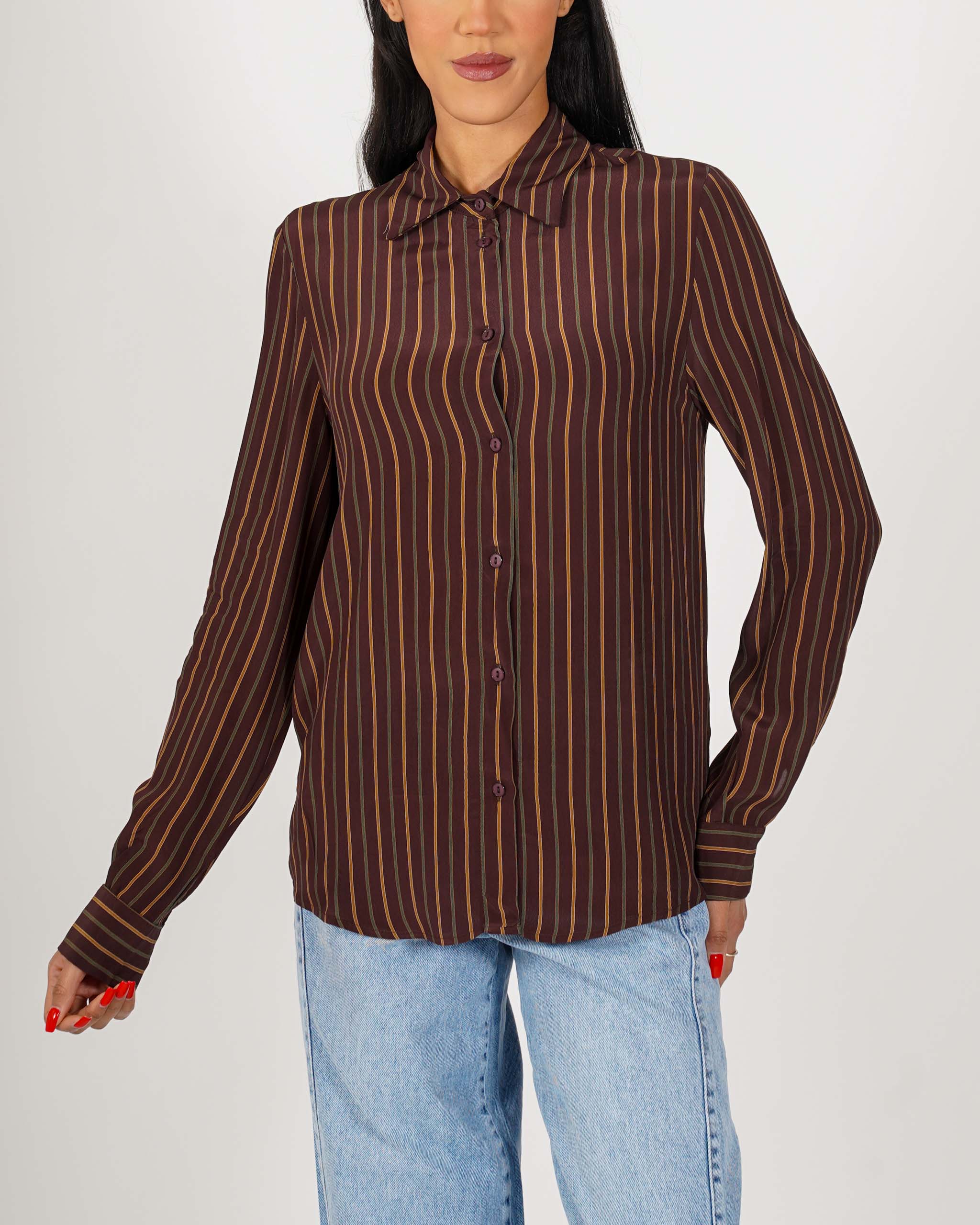 Camicia rigata regular fit - Mirleft