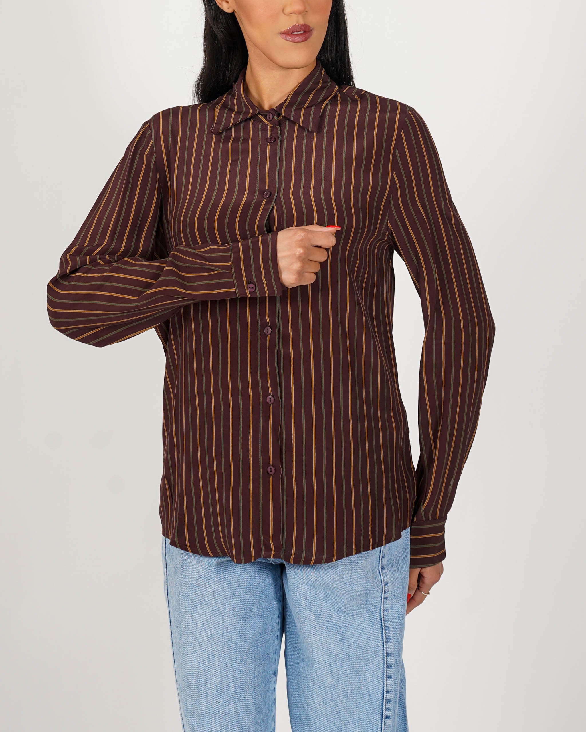 Camicia rigata regular fit - Mirleft