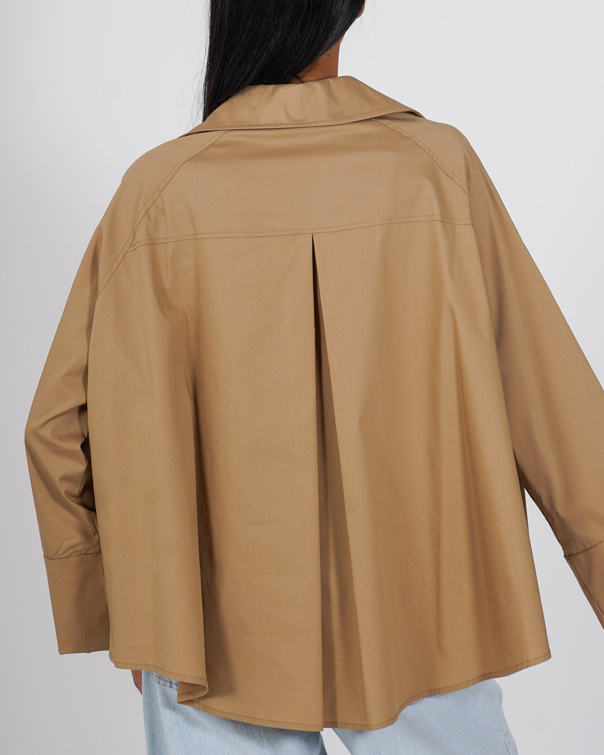 Camicia doppio petto stondata sul retro - Toner