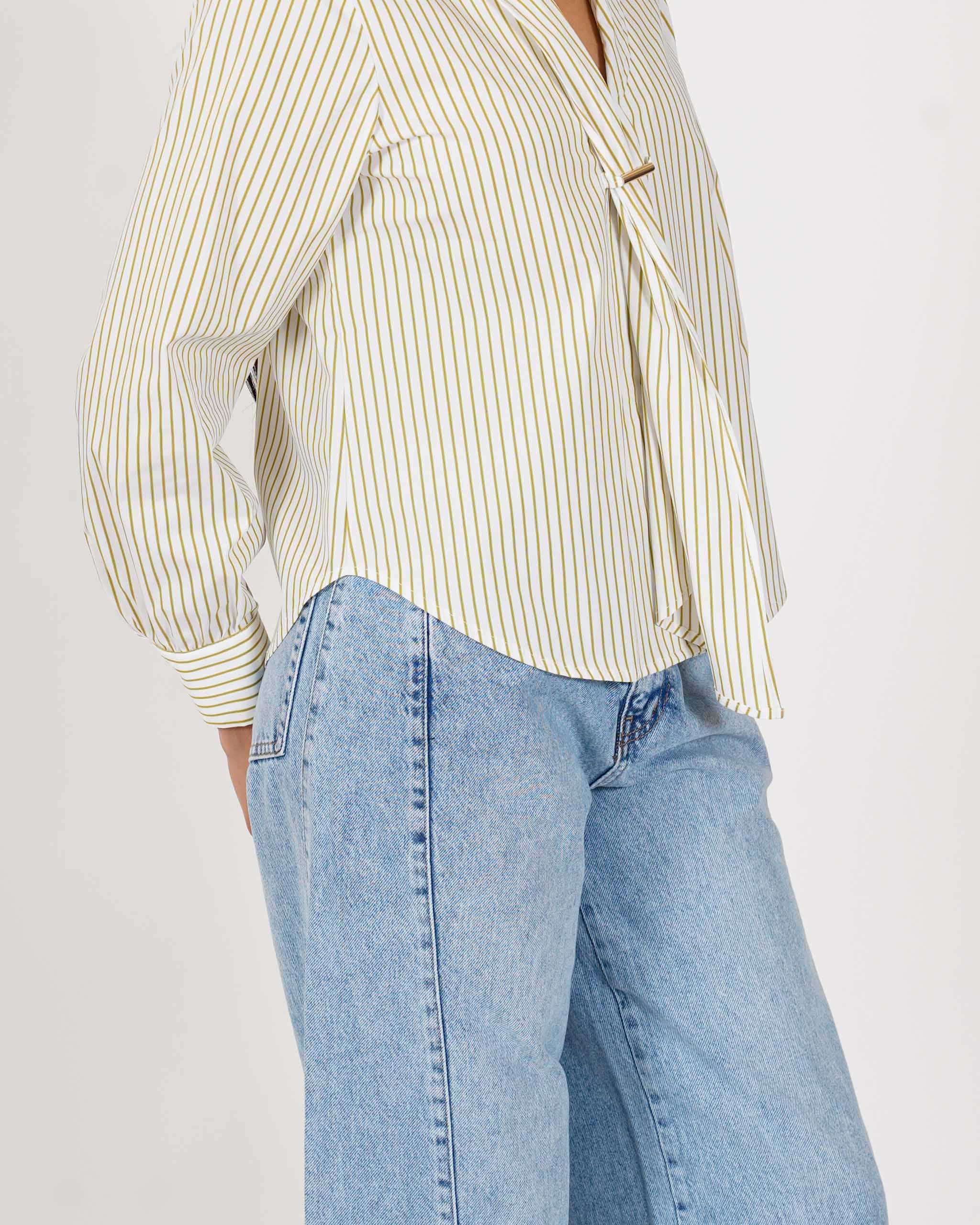 Blusa con cravatta - Calliope