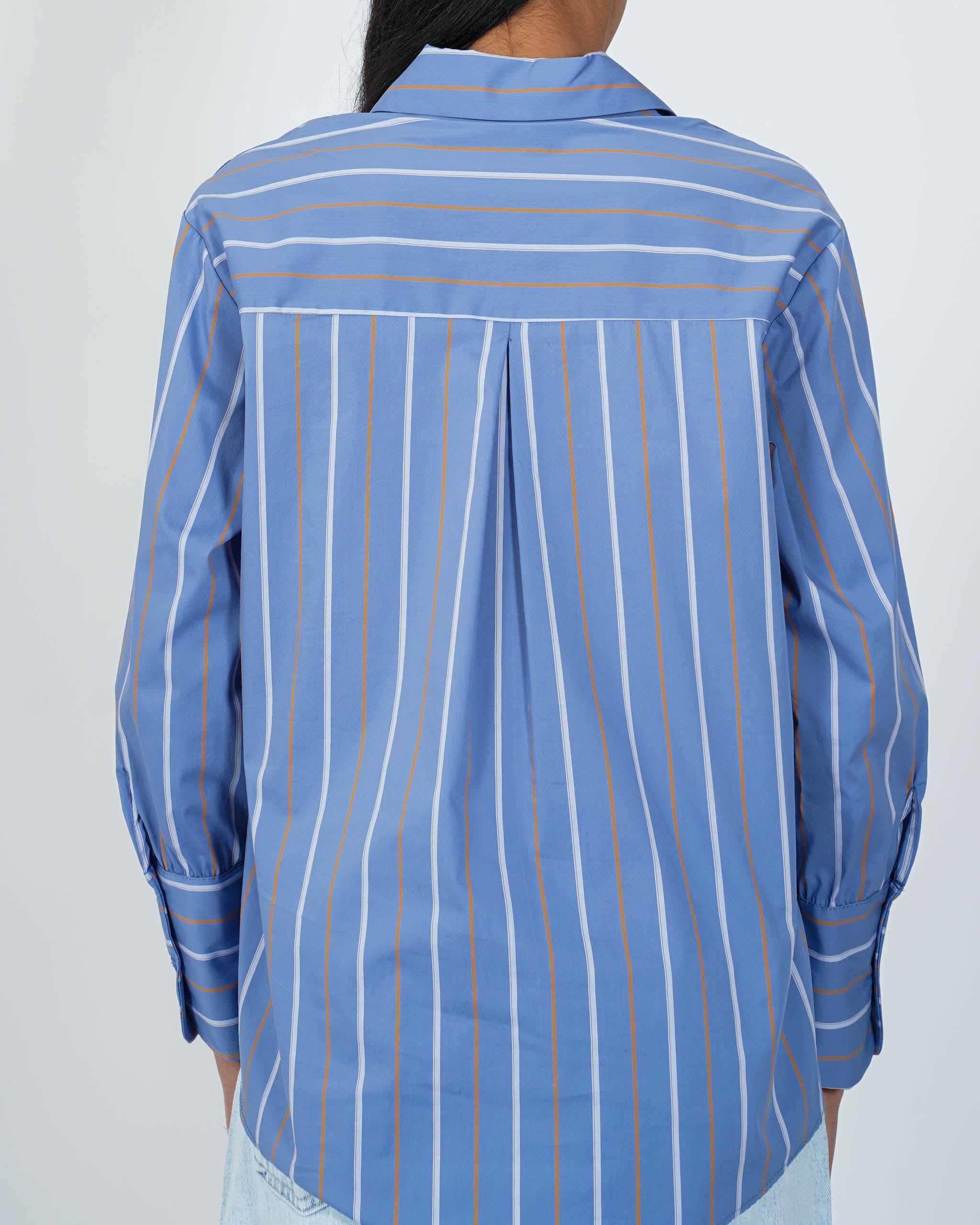Camicia rigata in cotone - Leggera