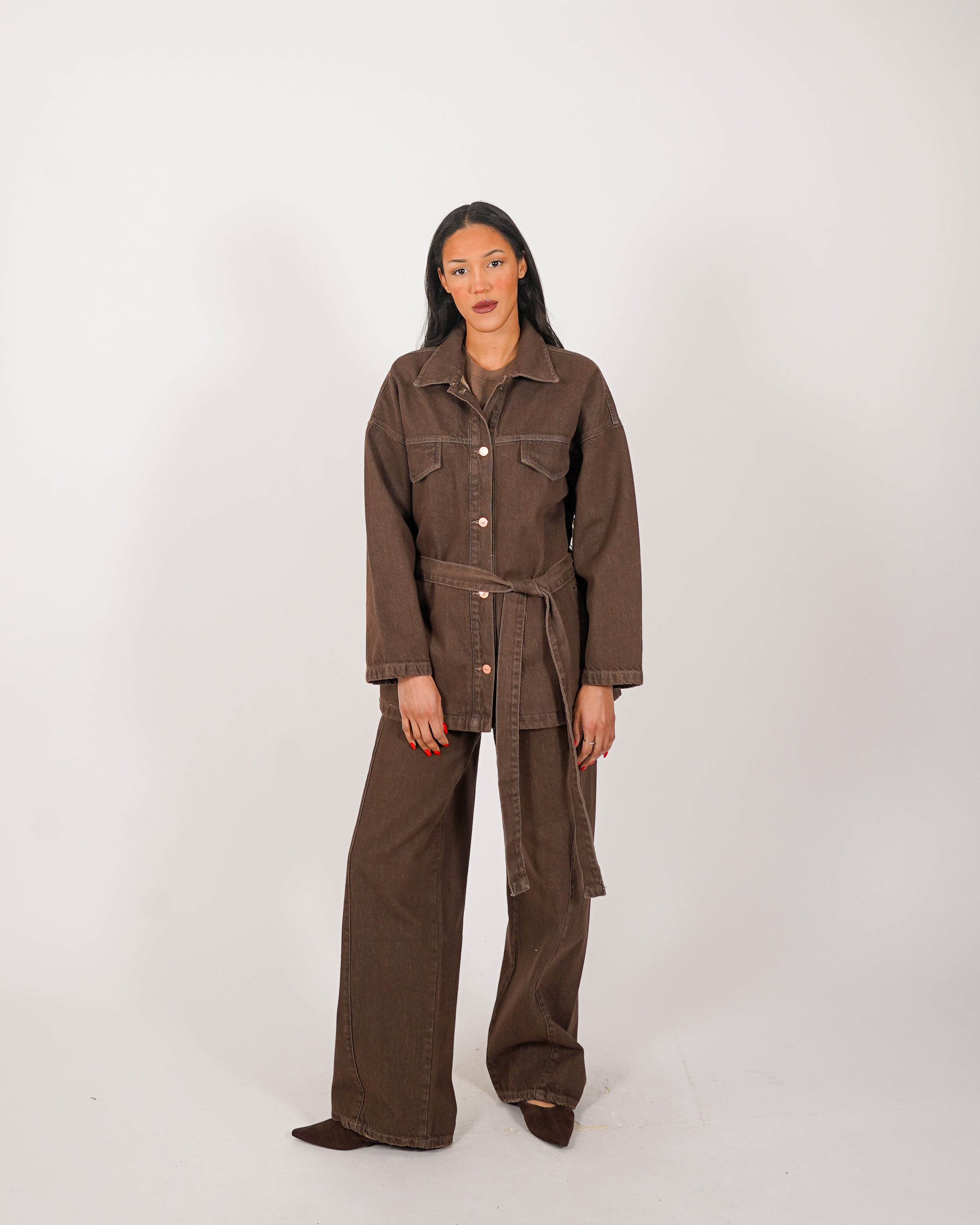 Sariana in tela denim - Oceania