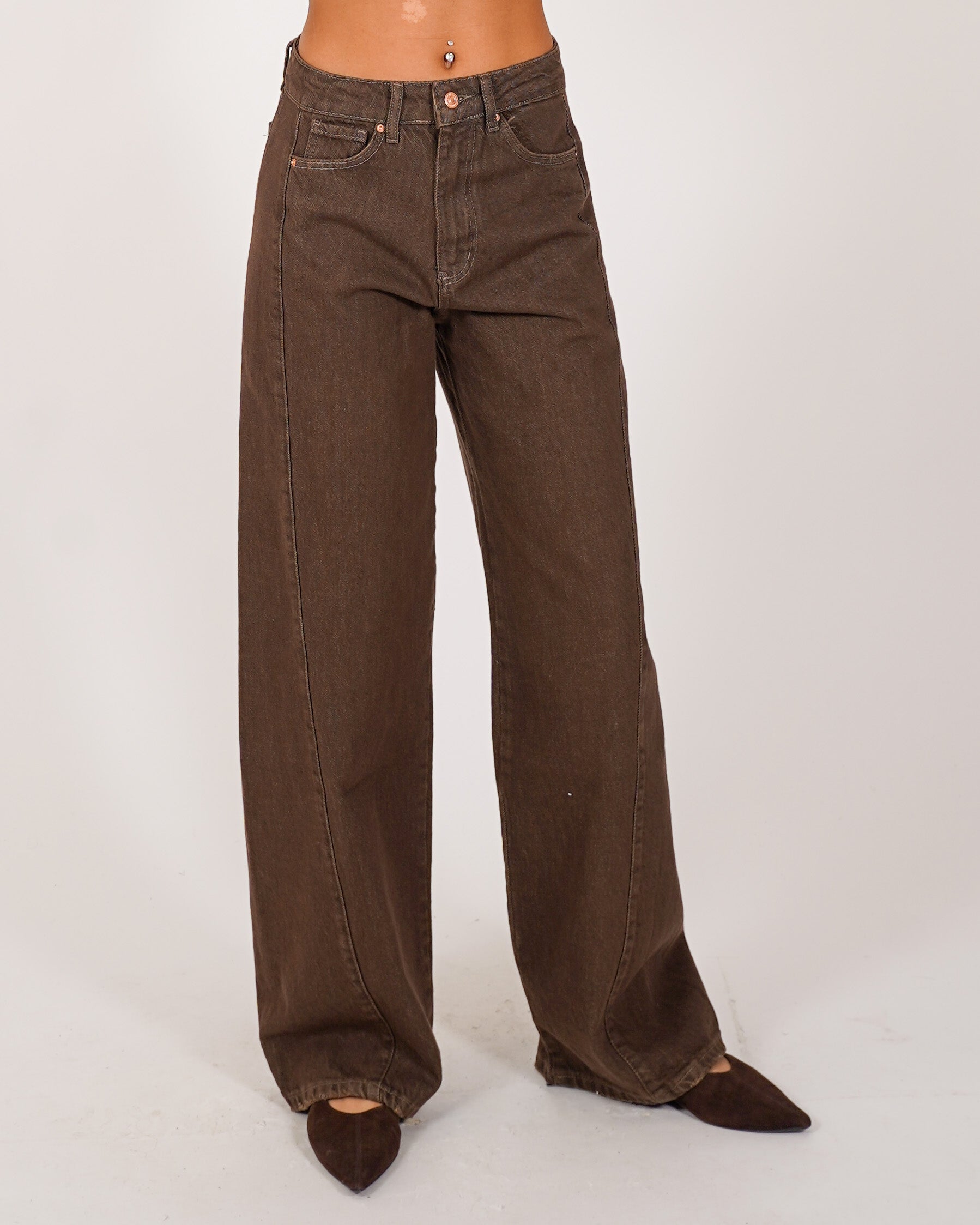 Jeans regular fit in tela denim - Odissea