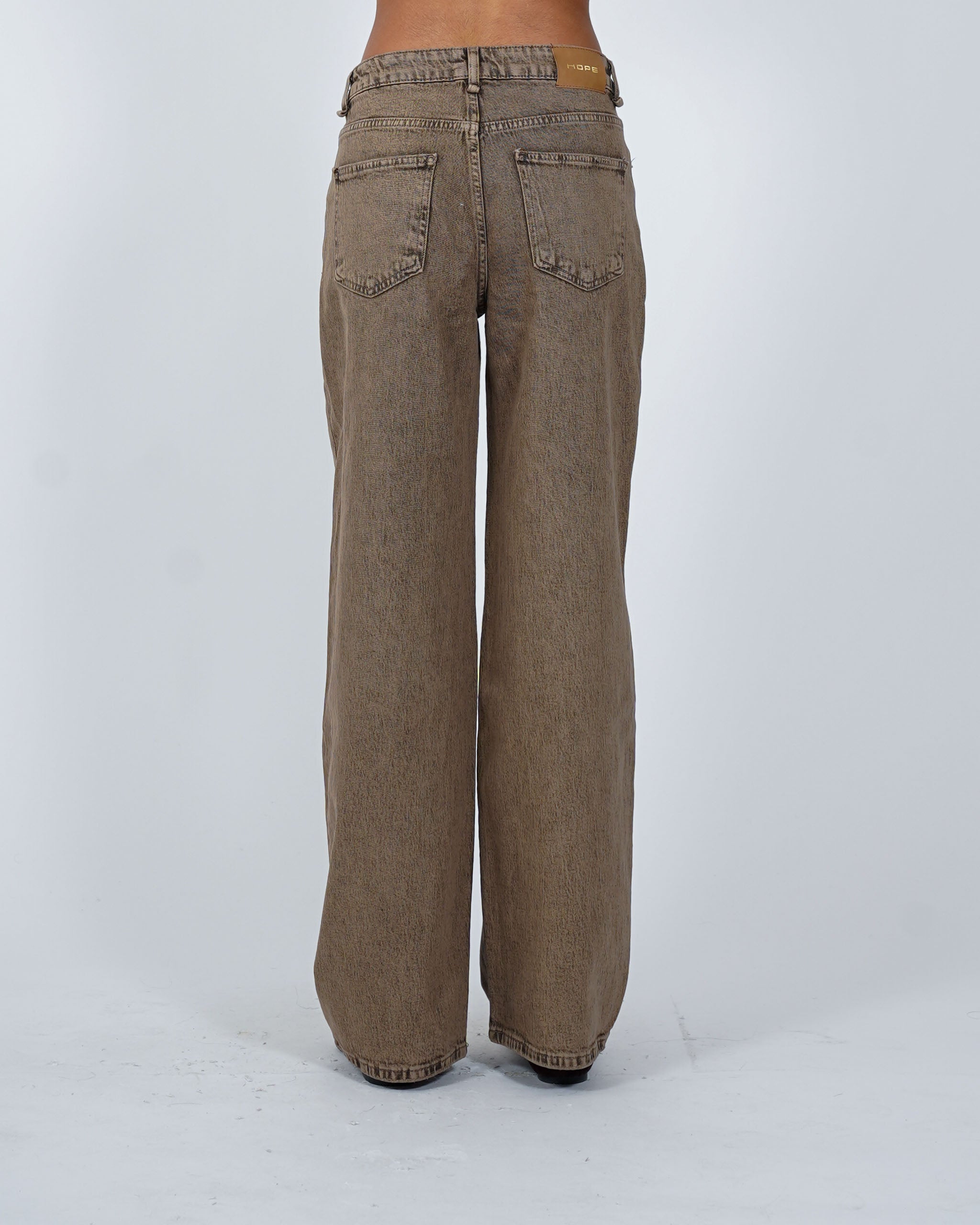 Jeans balloon fit in tela denim - Contenta