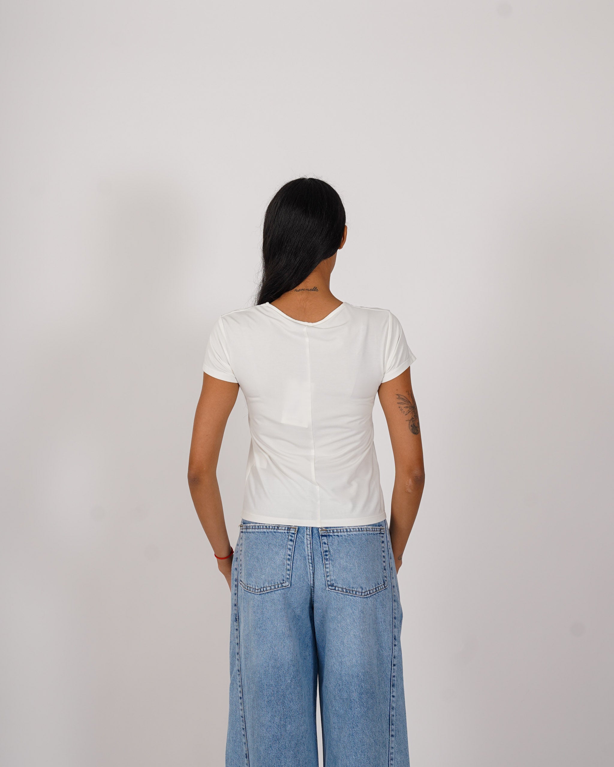 Shirt girocollo slim fit - Misteriosa