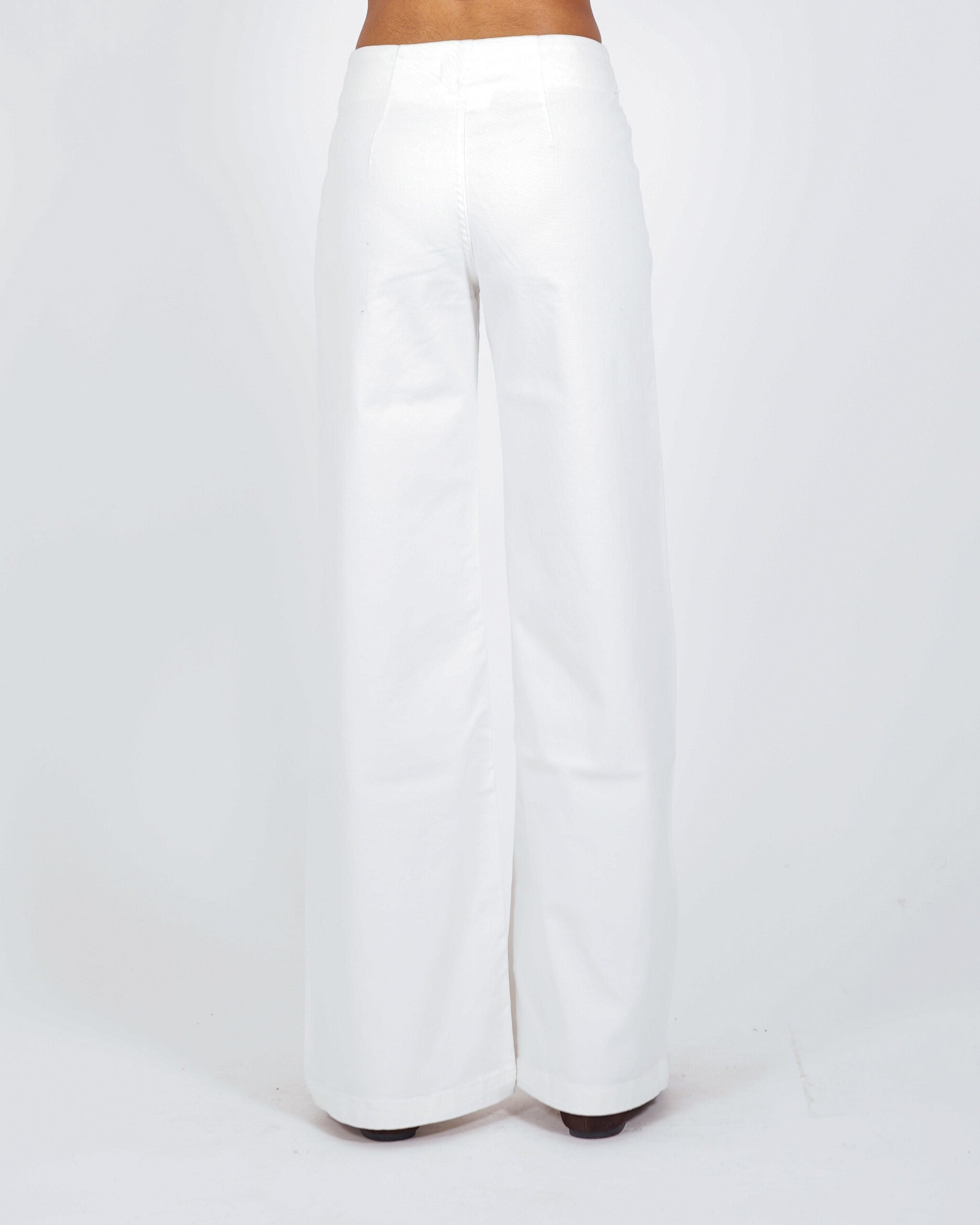 Pantaloni taglio jeans in cotone - Seneca