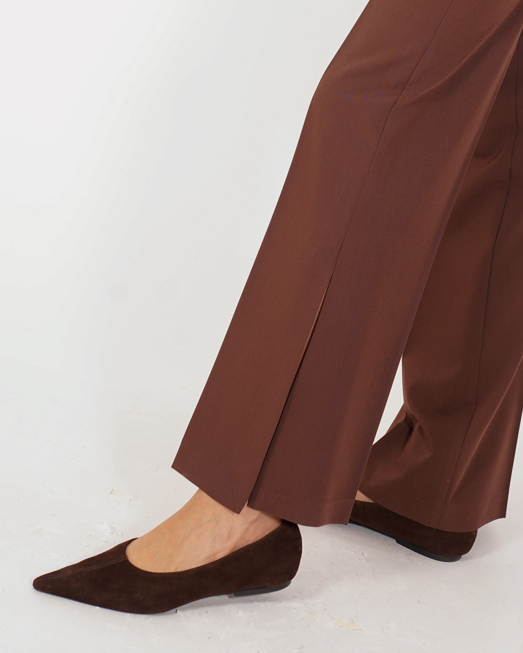 Pantaloni slim fit con spacco sul fondo - Zodiaco